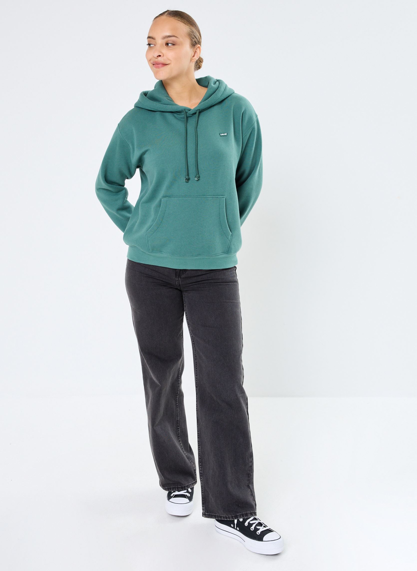 Sweatshirts Everyday Hoodie femme vert Levi's Sweatshirts Everyday Hoodie femme vert GREENS