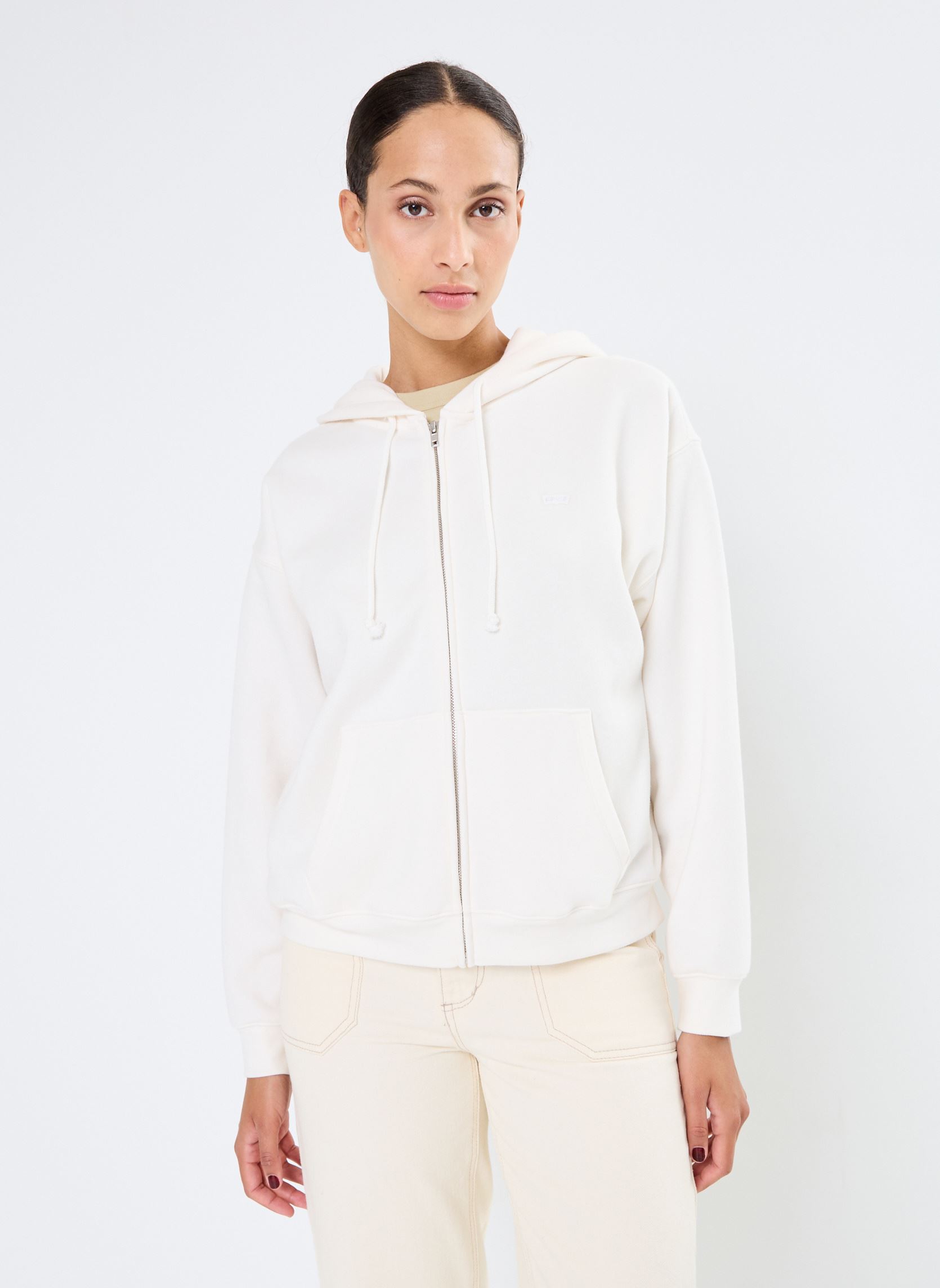 Sweat shirt Levis EVERYDAY ZIP HOODIE EU - vue 2