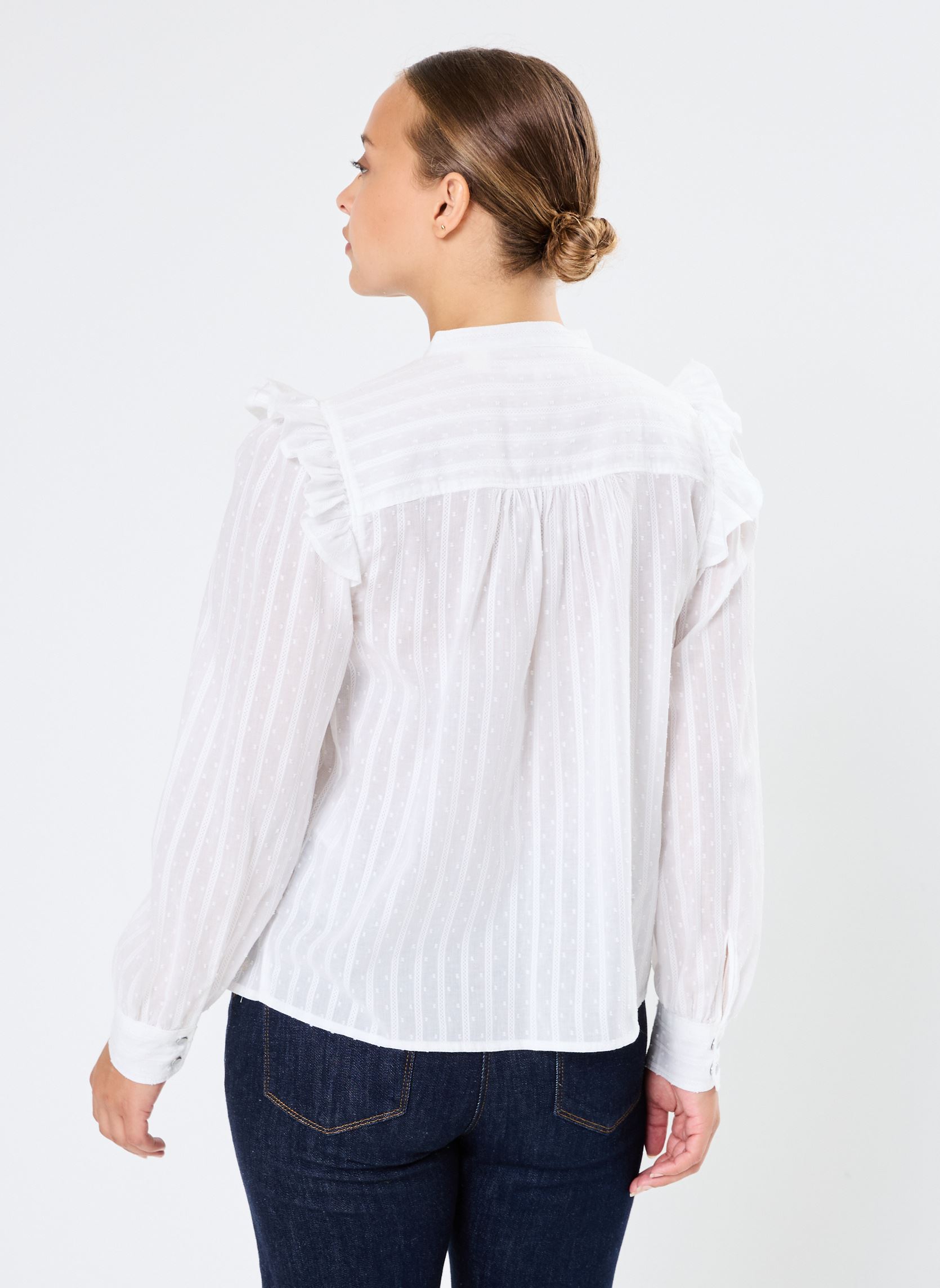 Blouses manches longues Gianna Ls Blouse femme blanc Levi's Blouses manches longues Gianna Ls Blouse femme blanc BRIGHT WHITE