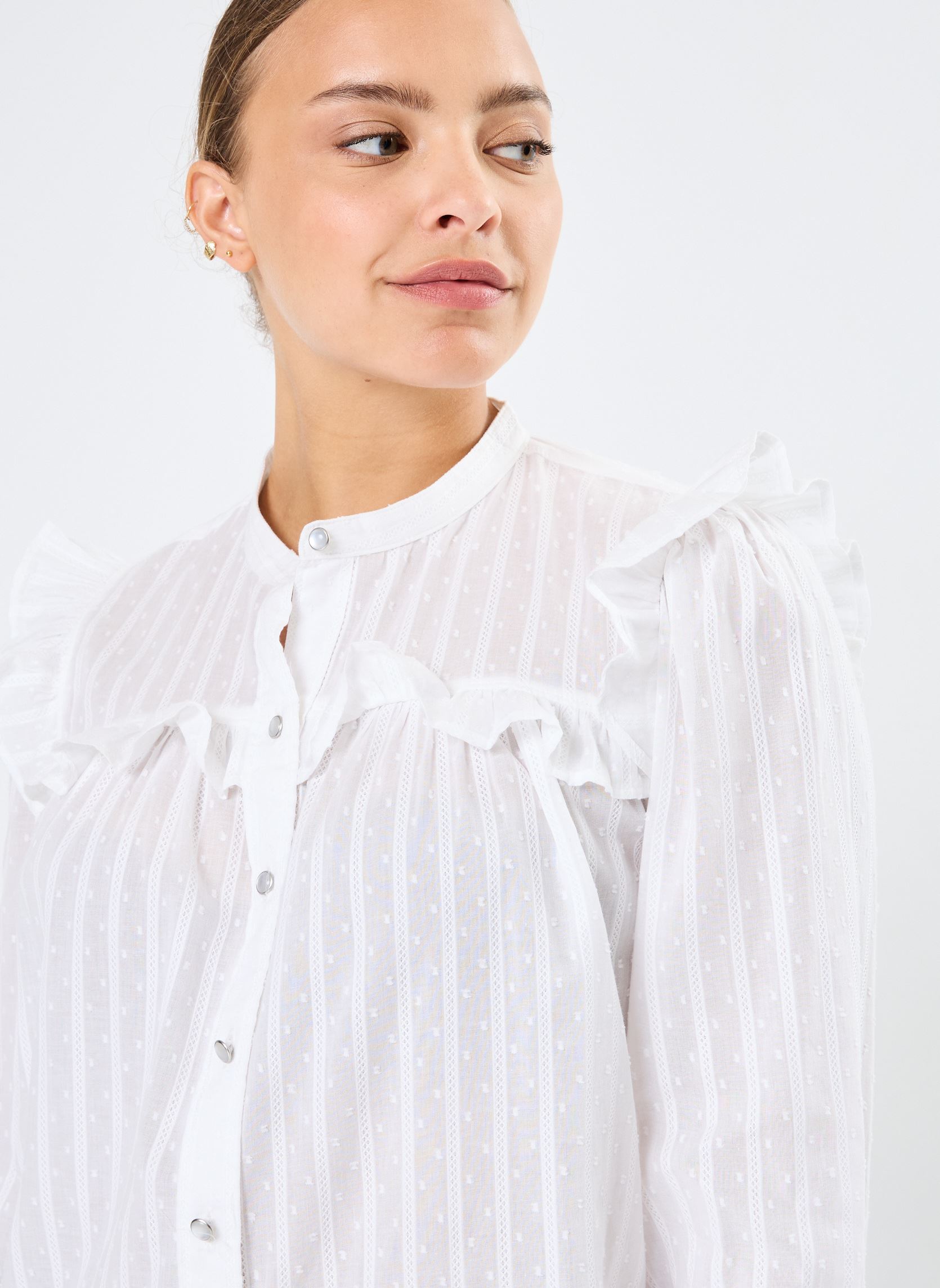 Blouses manches longues Gianna Ls Blouse femme blanc Levi's Blouses manches longues Gianna Ls Blouse femme blanc BRIGHT WHITE