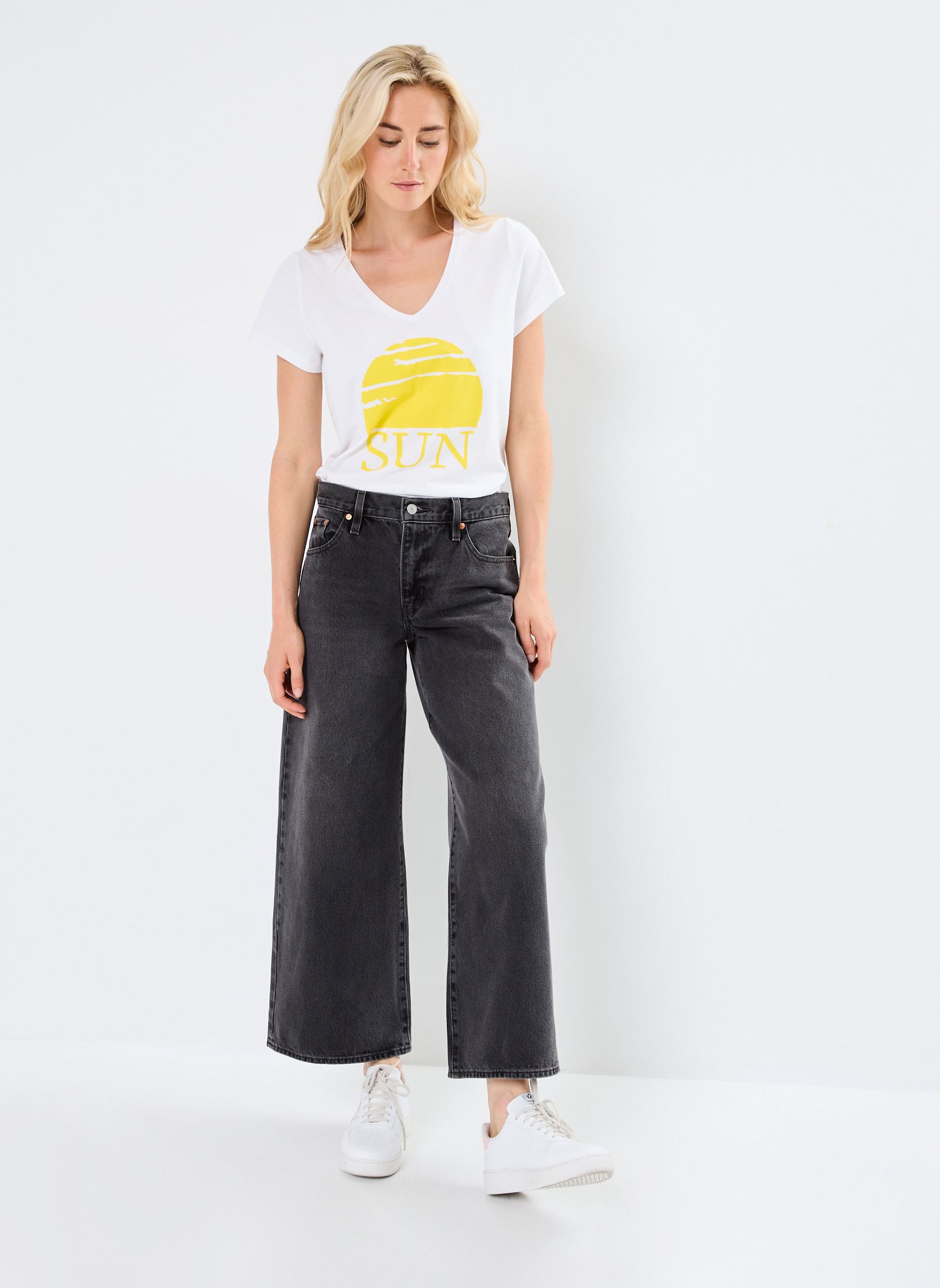 Jeans large Xl Straight femme noir Levi's Jeans large Xl Straight femme noir INFLUENTIAL LADY