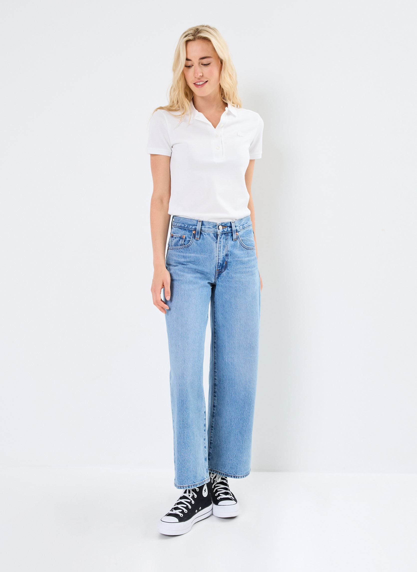Wijde jeans / Flared Jeans Xl Straight dames blauw Levi's Wijde jeans / Flared Jeans Xl Straight dames blauw THANKS FRIEND