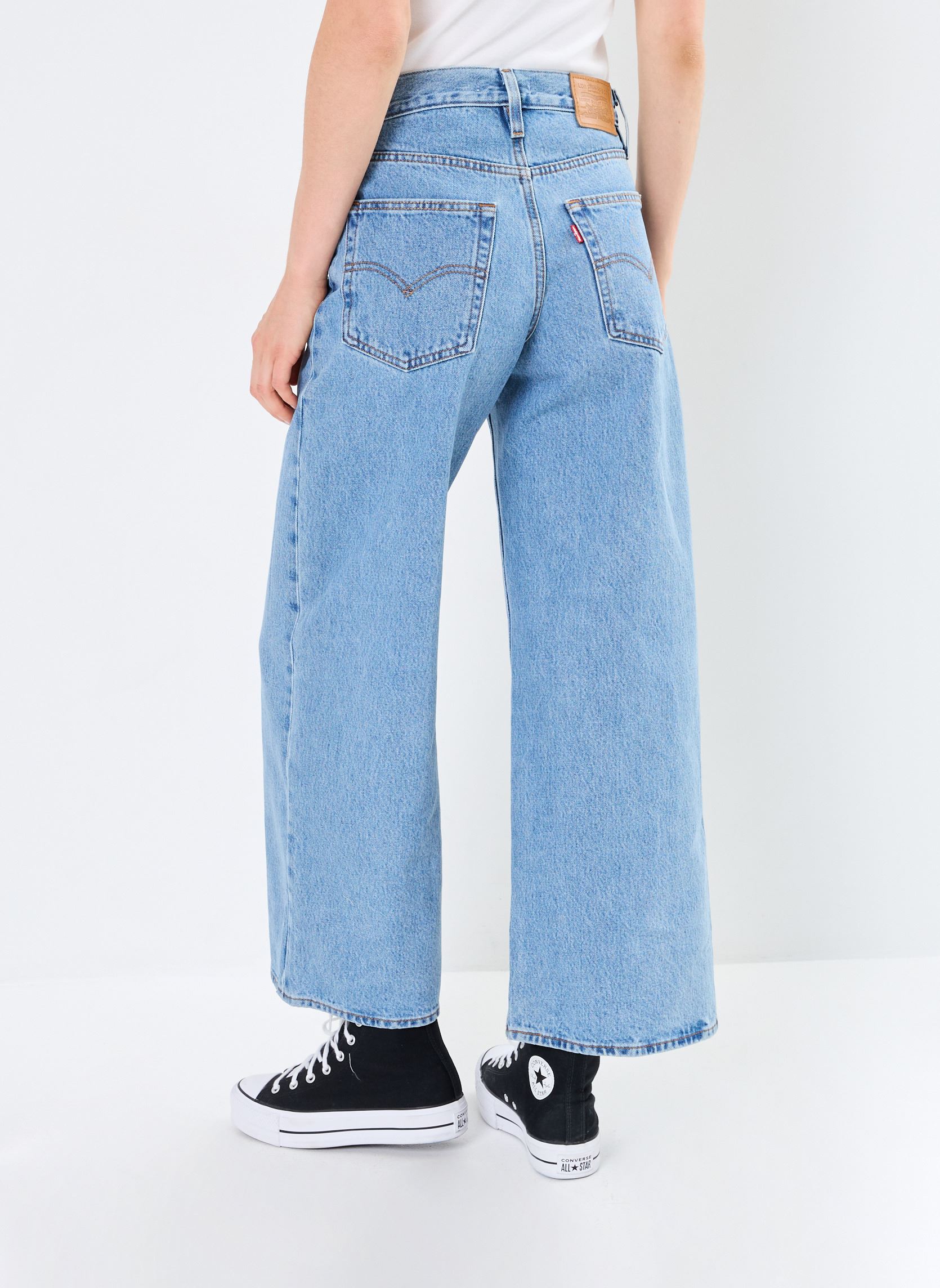 Wijde jeans / Flared Jeans Xl Straight dames blauw Levi's Wijde jeans / Flared Jeans Xl Straight dames blauw THANKS FRIEND