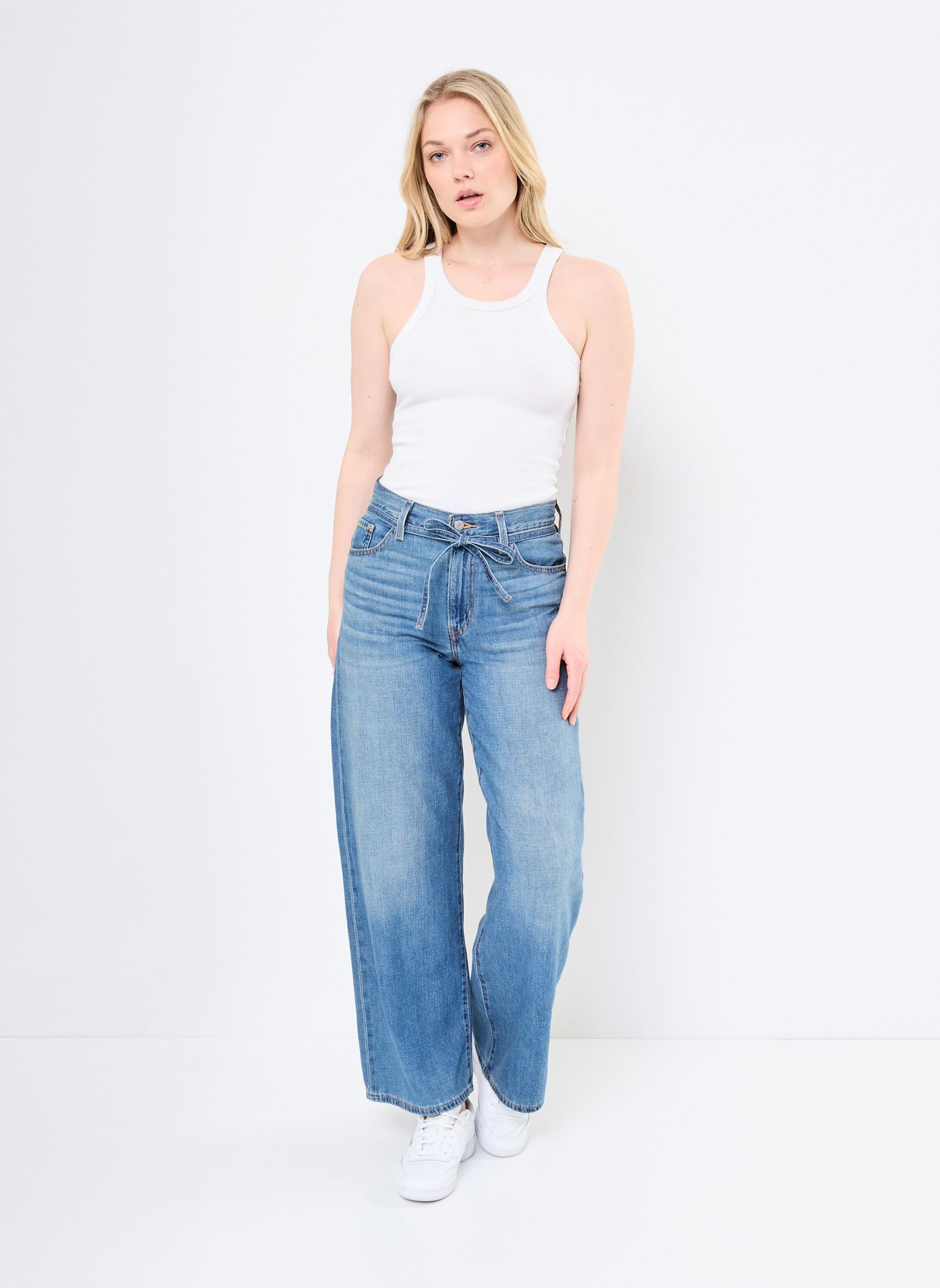 Wijde jeans / Flared Jeans Xl Straight dames blauw Levi's Wijde jeans / Flared Jeans Xl Straight dames blauw STOP FLAXING