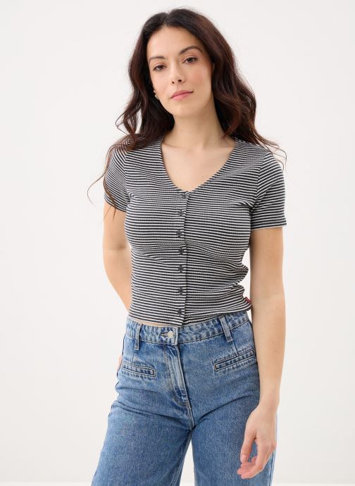 Levi's Tee-shirts manches courtes Muse Ss Tee femme gris