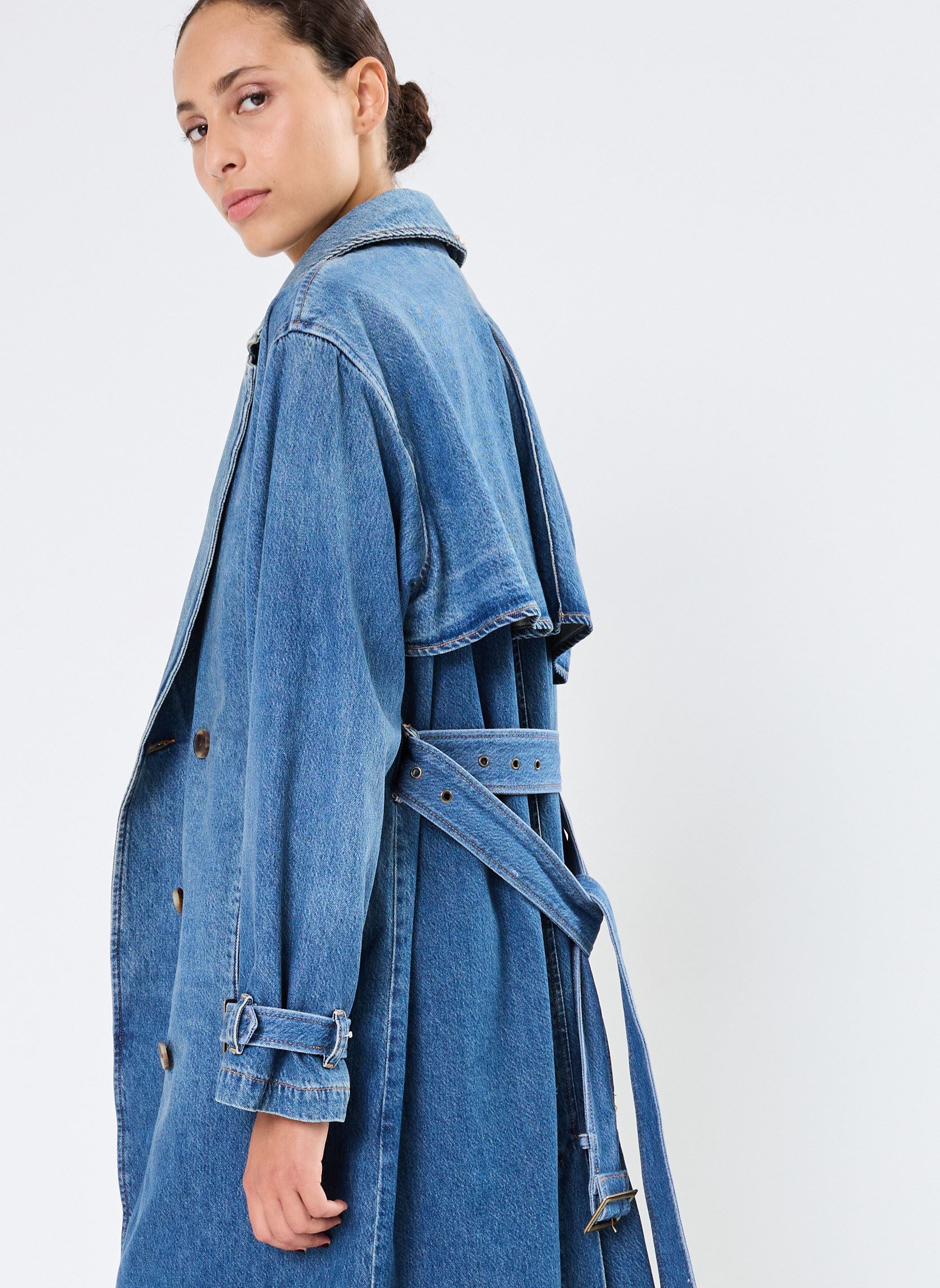 Trenchcoats Spade Trench damen blau Levi's Trenchcoats Spade Trench damen blau LET'S GET LOST AGAIN