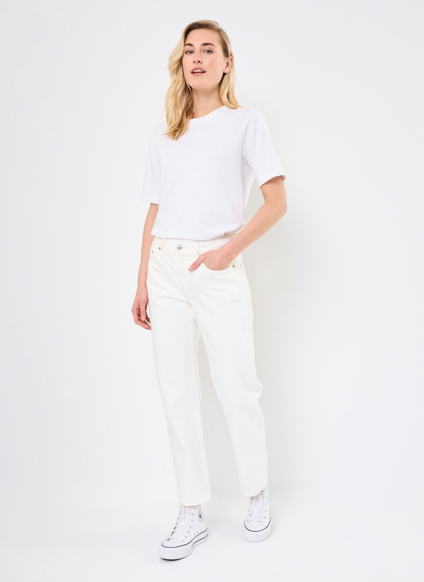 Jeans diritti 501® 90S Ankle donna bianco Levi's Jeans diritti 501® 90S Ankle donna bianco BLANK SLATE