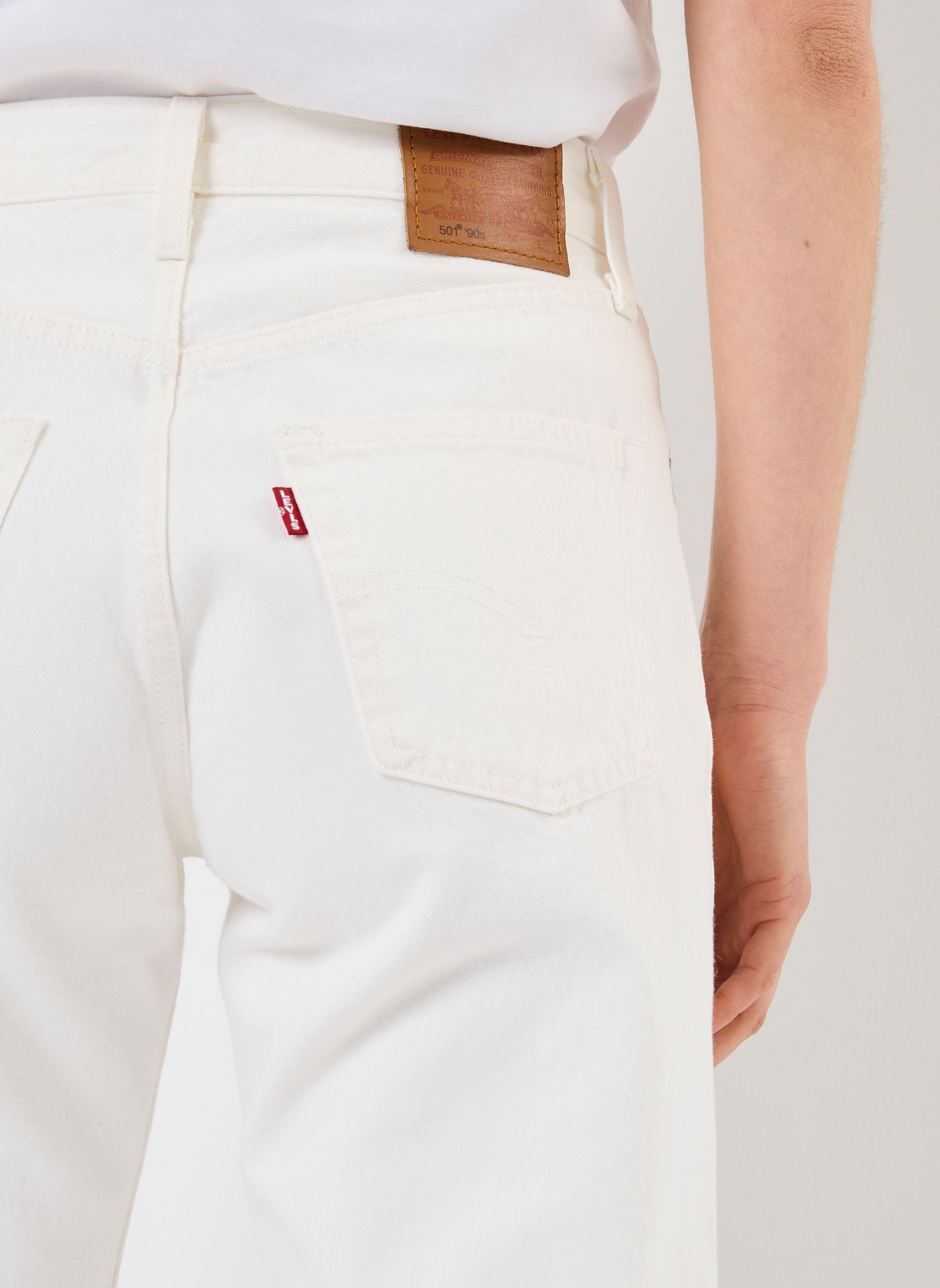 Jeans diritti 501® 90S Ankle donna bianco Levi's Jeans diritti 501® 90S Ankle donna bianco BLANK SLATE