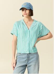 Chemises RAYCOUCHEMF femme bleu Bonobo Chemises RAYCOUCHEMF femme bleu Turquoise
