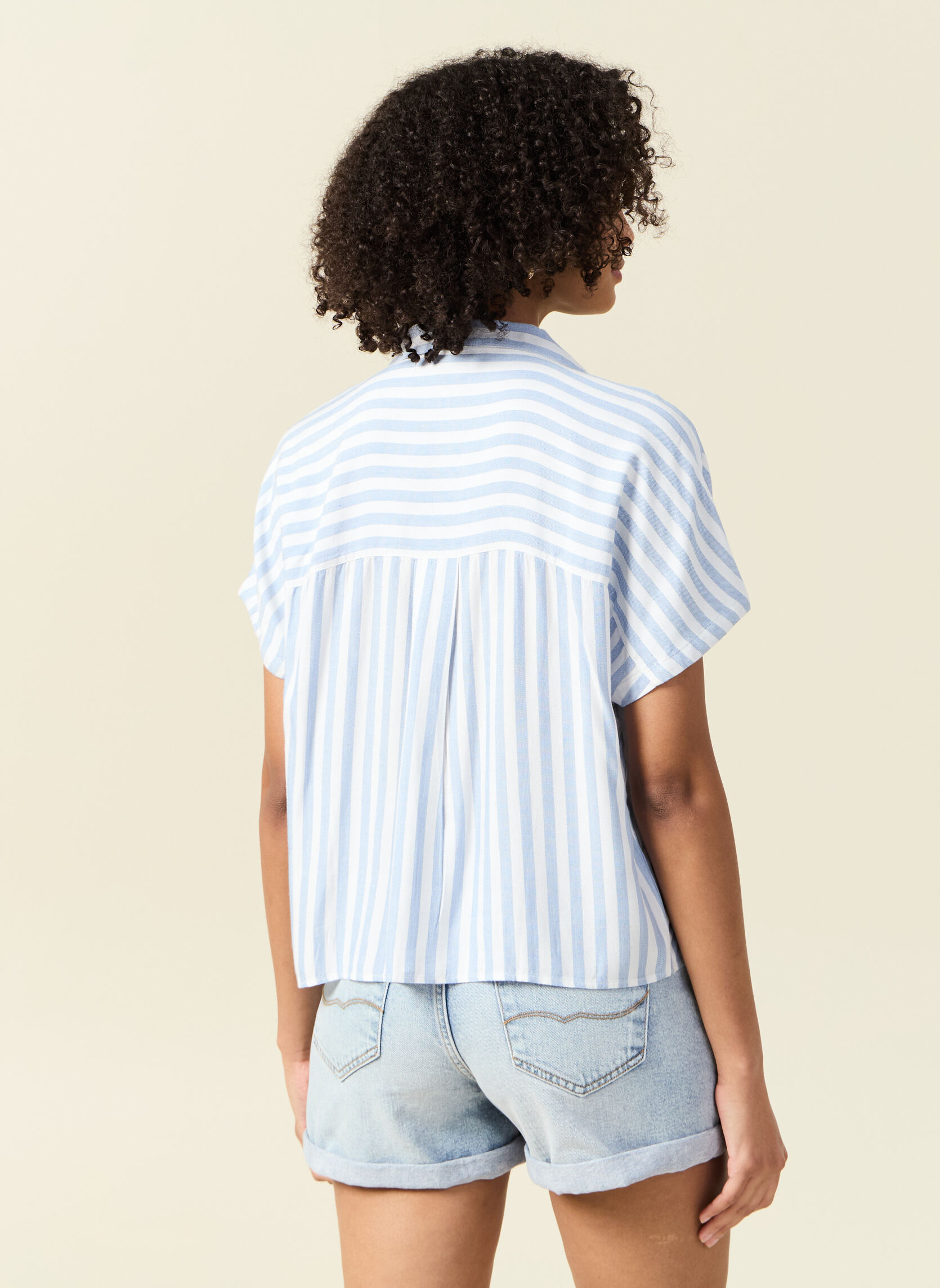 Chemises RAYCOUCHEMF femme bleu Bonobo Chemises RAYCOUCHEMF femme bleu Bleu ciel
