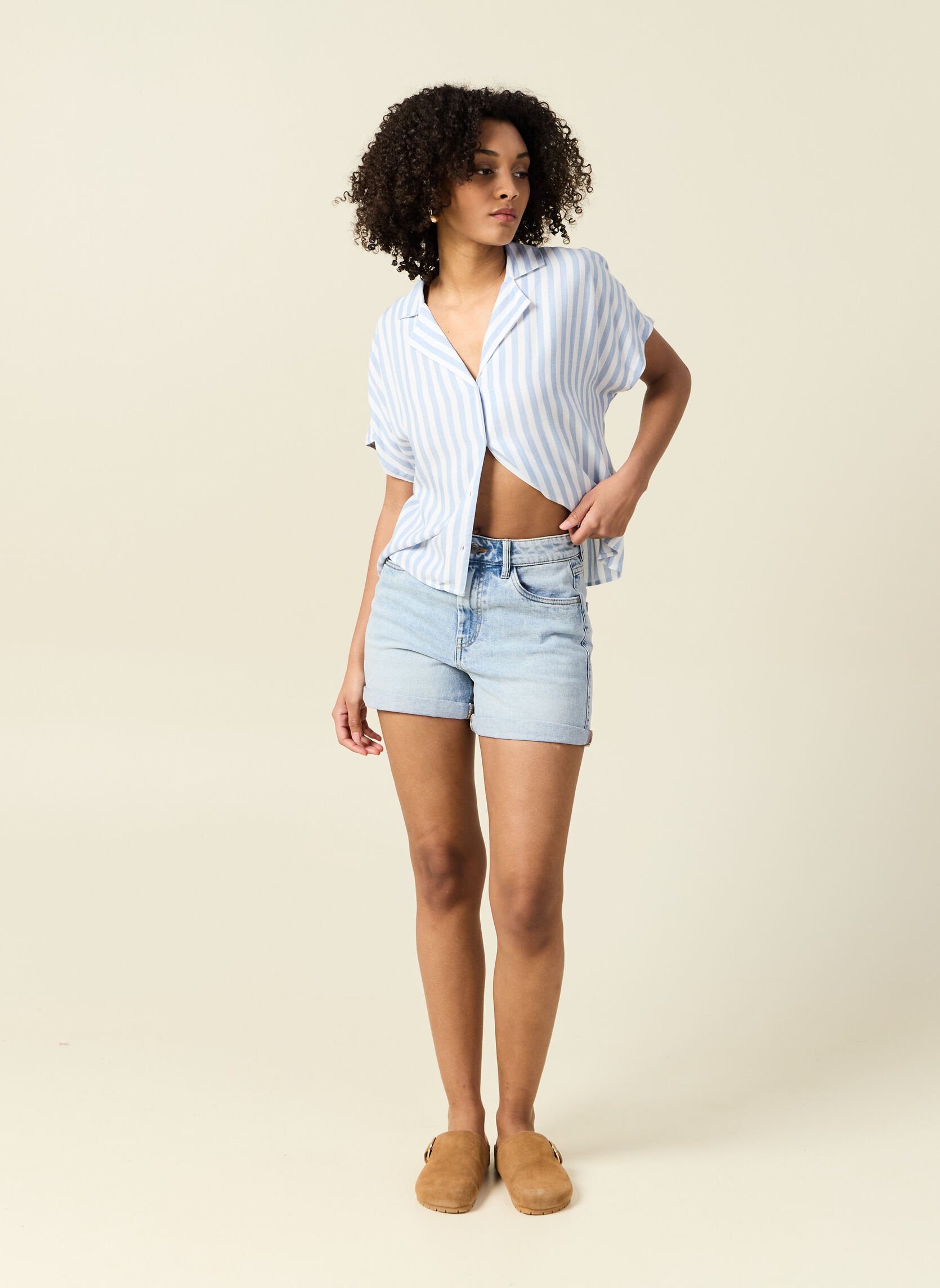 Chemises RAYCOUCHEMF femme bleu Bonobo Chemises RAYCOUCHEMF femme bleu Bleu ciel