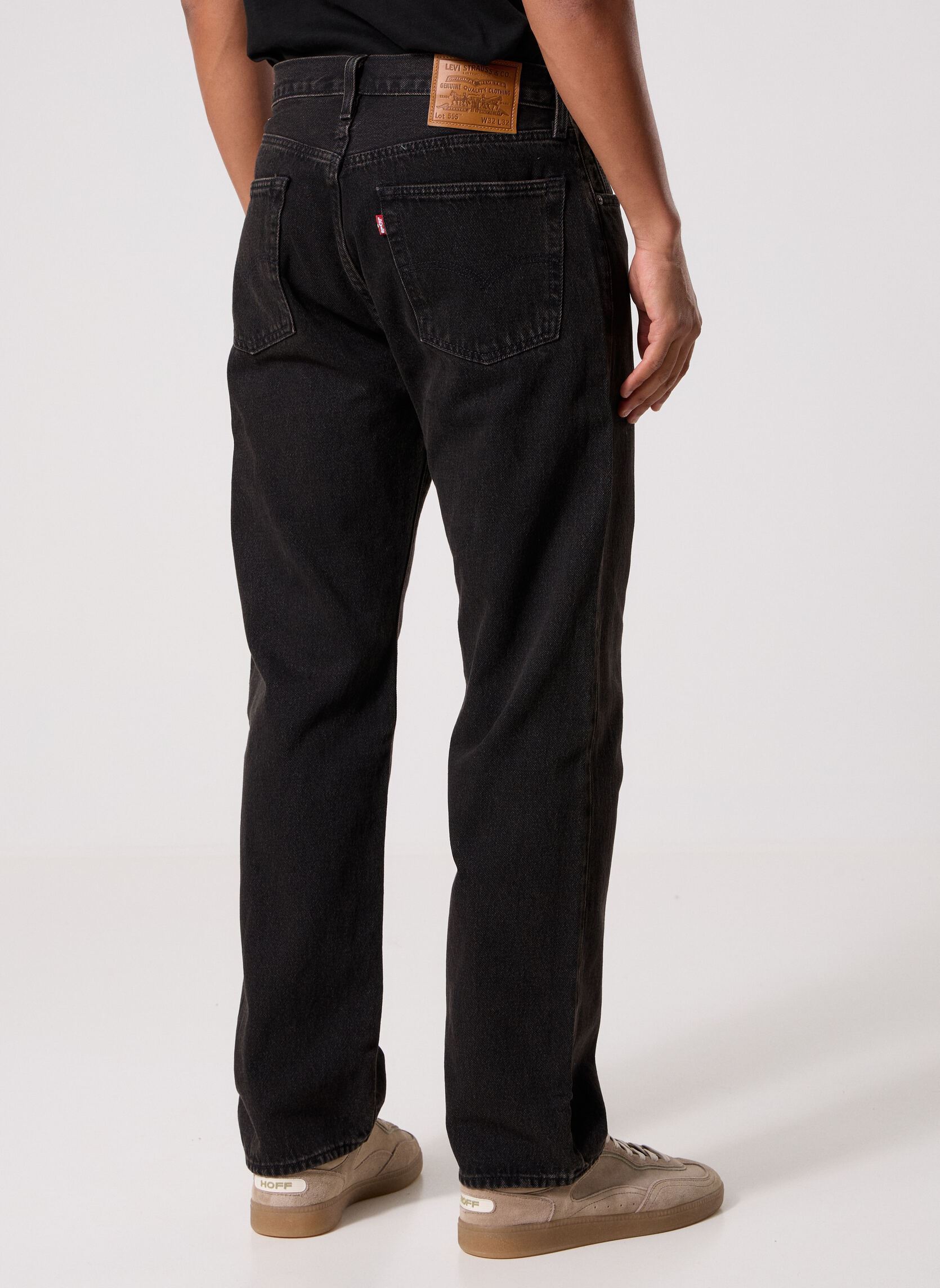 Jeans droit 555™ Relaxed Straight Dark homme noir Levi's Jeans droit 555™ Relaxed Straight Dark homme noir WELCOME TO THE RODEO