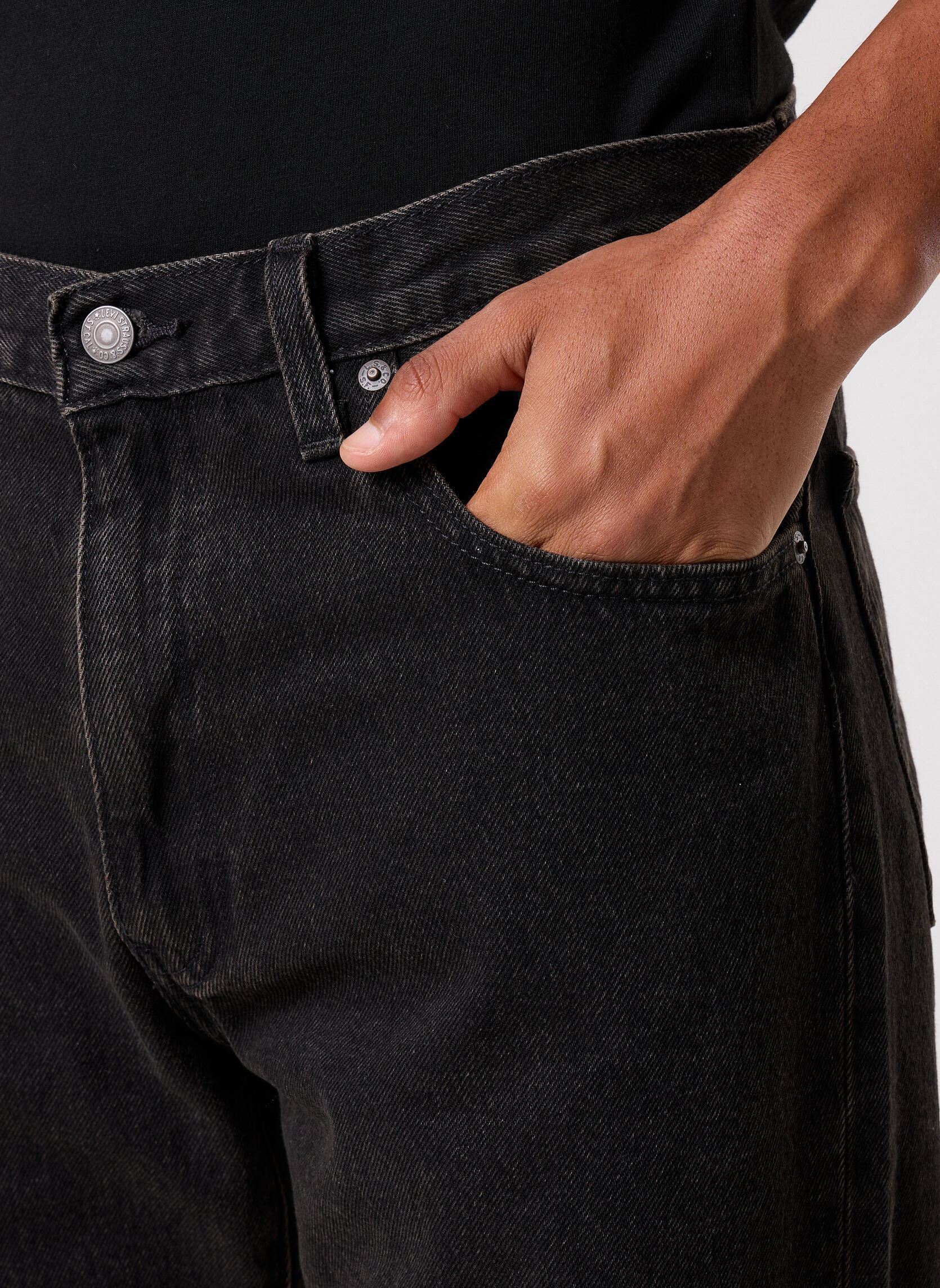 Jeans droit 555™ Relaxed Straight Dark homme noir Levi's Jeans droit 555™ Relaxed Straight Dark homme noir WELCOME TO THE RODEO