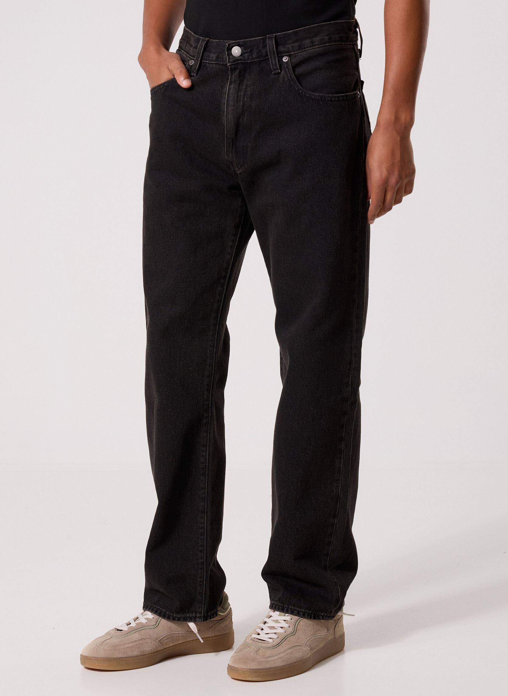 Jeans droit 555™ Relaxed Straight Dark homme noir Levi's Jeans droit 555™ Relaxed Straight Dark homme noir WELCOME TO THE RODEO