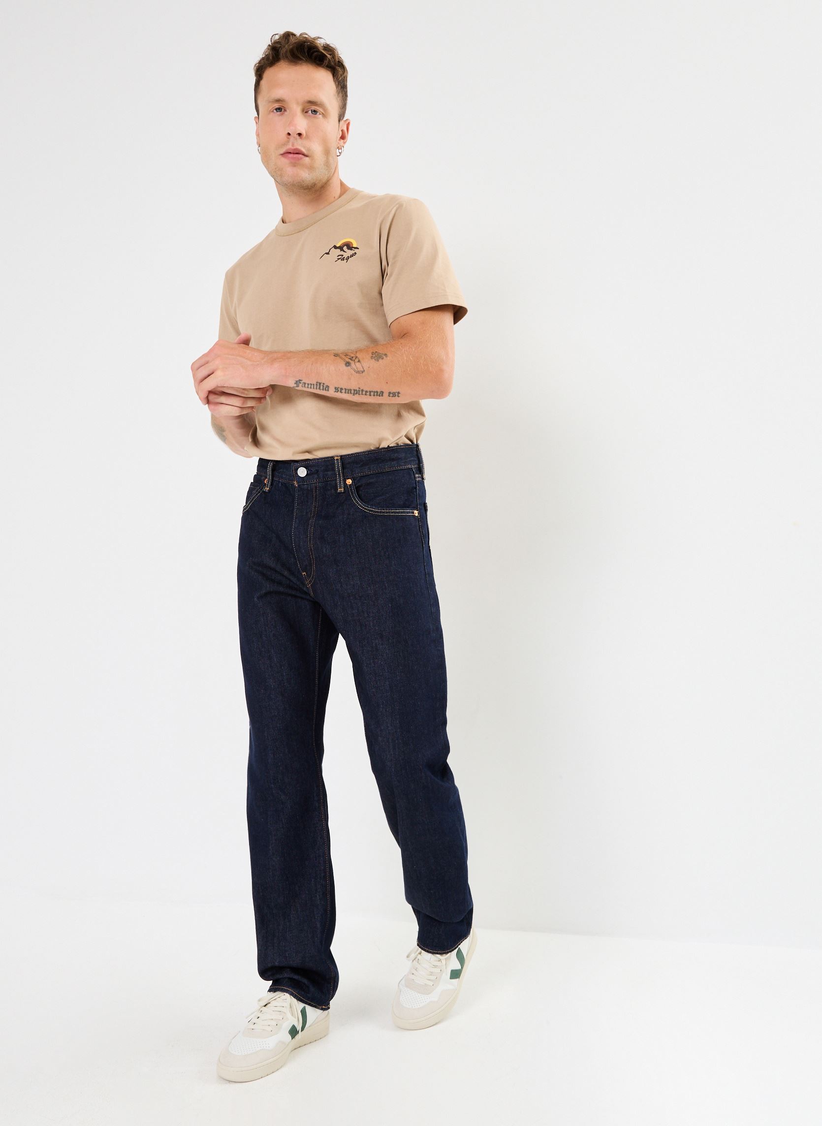 Jeans droit 555™ Relaxed Straight Dark homme bleu Levi's Jeans droit 555™ Relaxed Straight Dark homme bleu WELCOME TO THE GAME