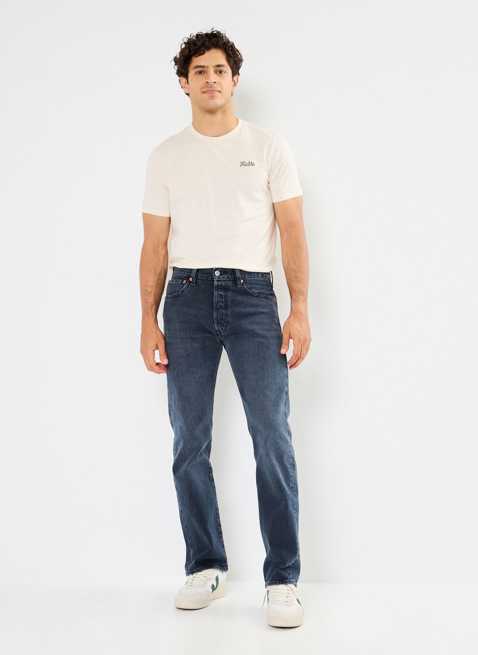 Jeans droit 501® Levis®Original homme bleu Levi's Jeans droit 501® Levis®Original homme bleu BLUE BLACK STRETCH