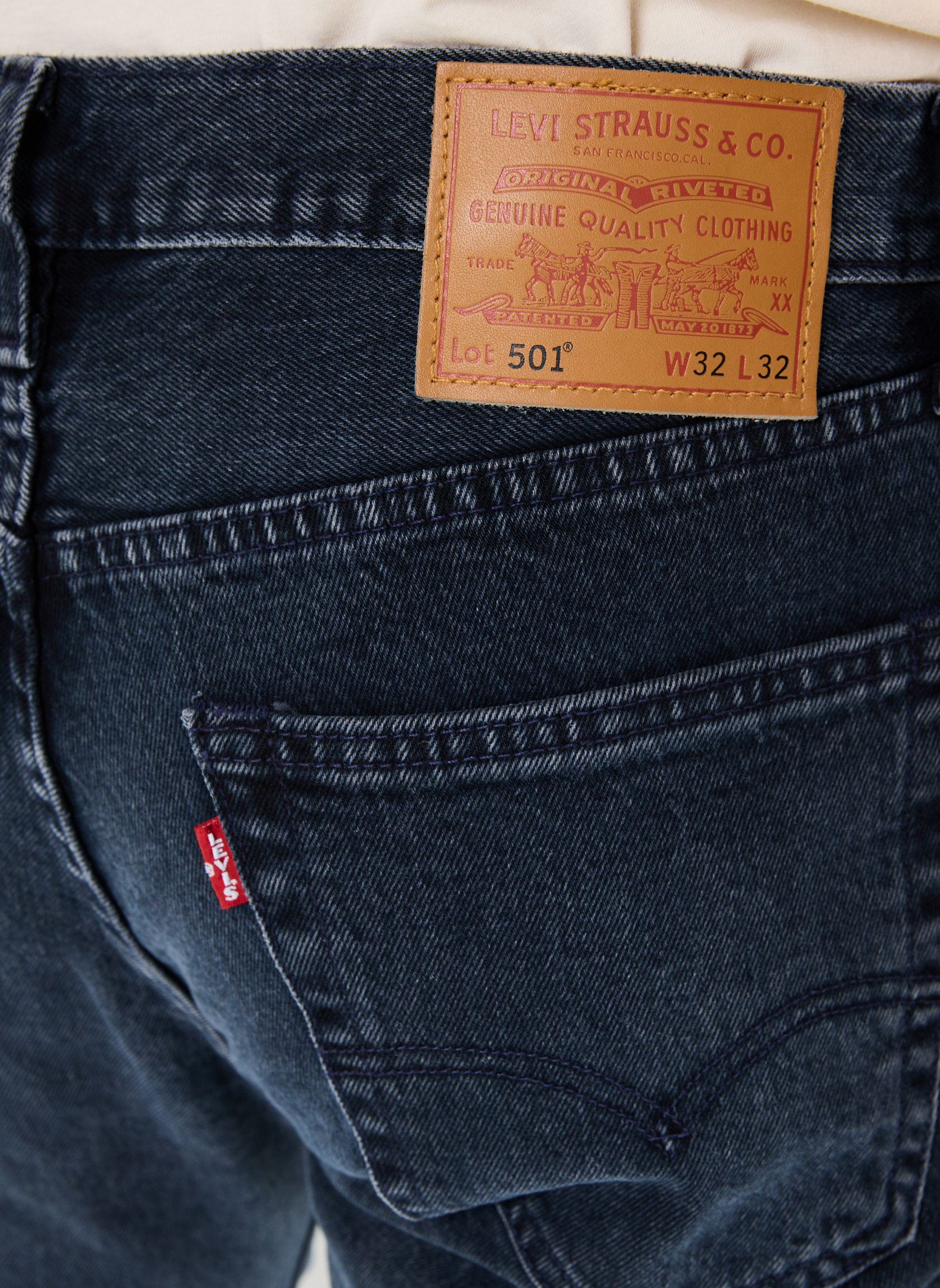 Jeans droit 501® Levis®Original homme bleu Levi's Jeans droit 501® Levis®Original homme bleu BLUE BLACK STRETCH
