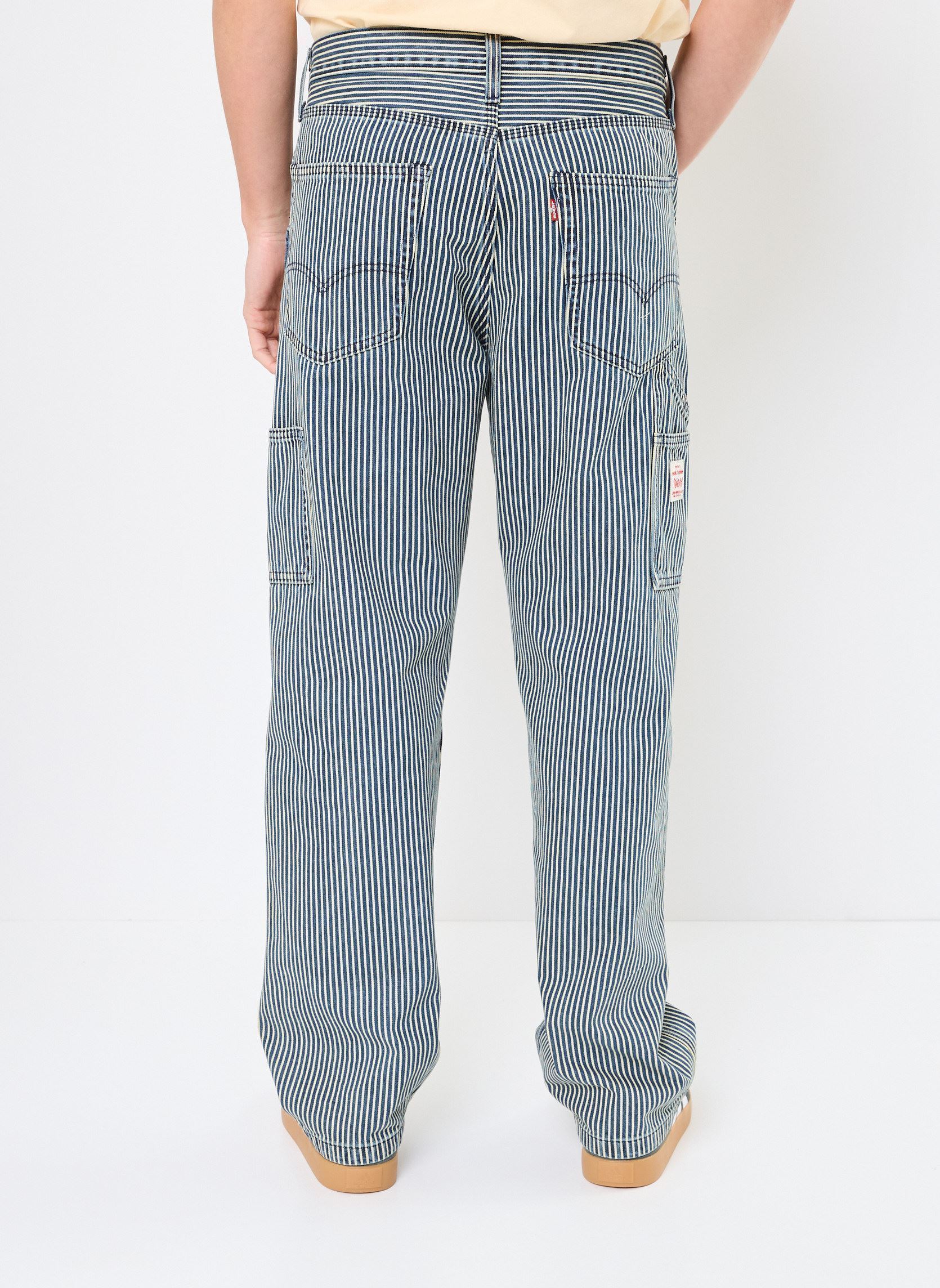 Pantalons chino 568 Loose Strt Carpenter homme bleu Levi's Pantalons chino 568 Loose Strt Carpenter homme bleu AGED RR STRIPE