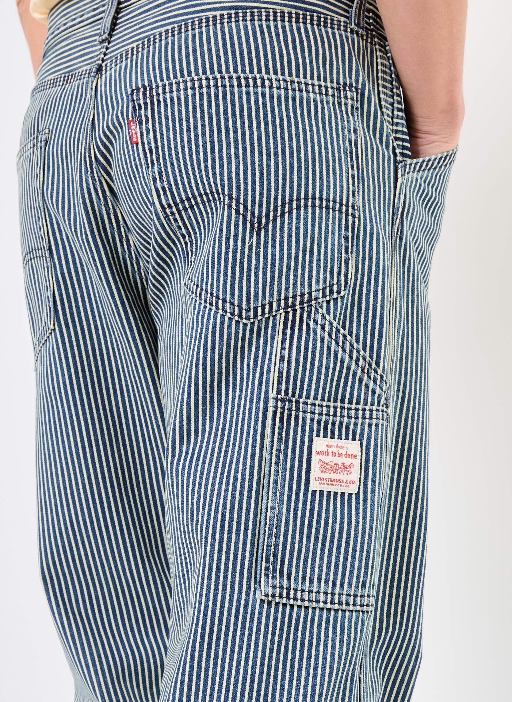 Pantalons chino 568 Loose Strt Carpenter homme bleu Levi's Pantalons chino 568 Loose Strt Carpenter homme bleu AGED RR STRIPE