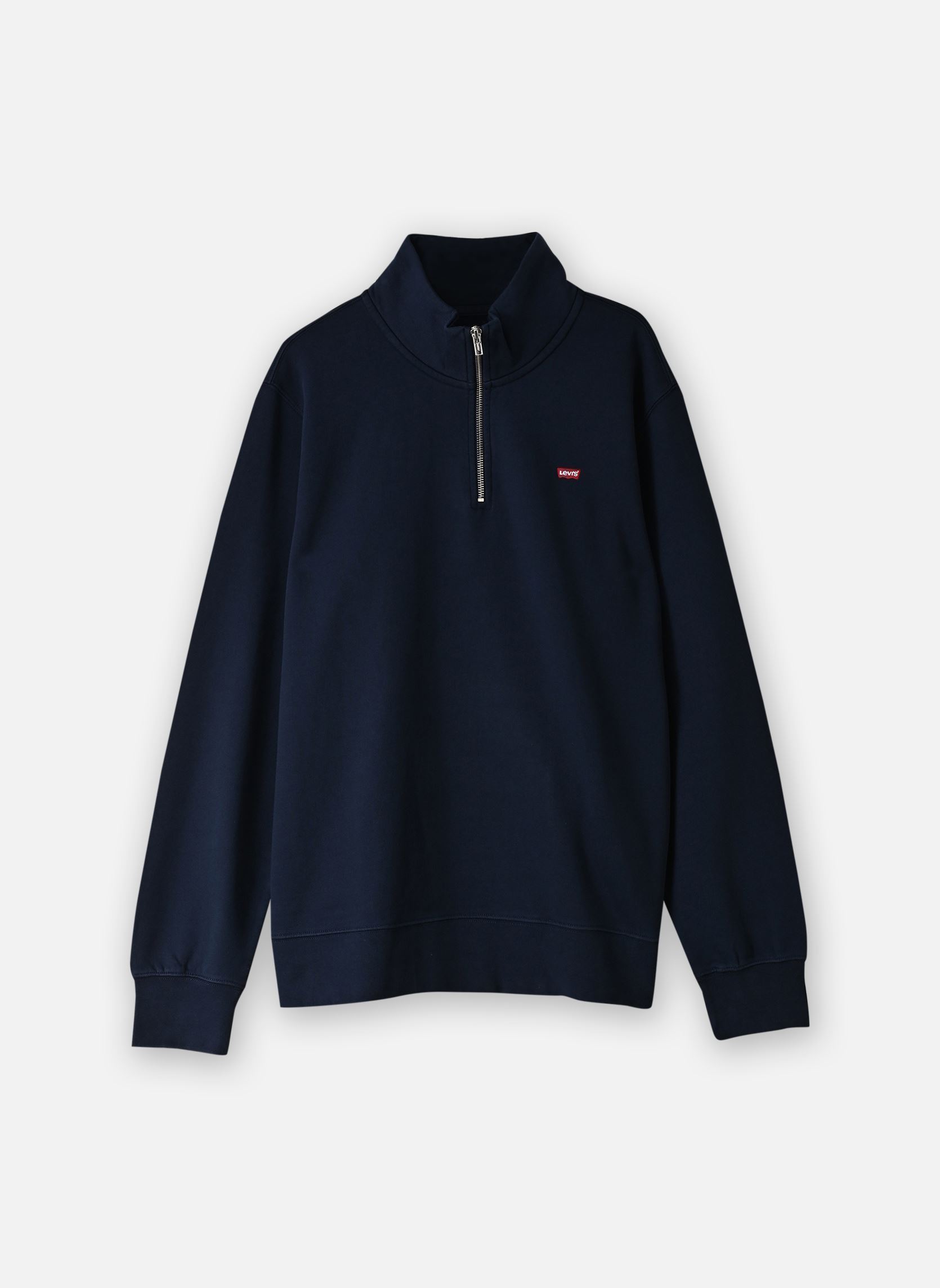 Sweatshirts Original Hm 1/4 Zip heren marine Levi's Sweatshirts Original Hm 1/4 Zip heren marine 193923 NAVY BLAZER