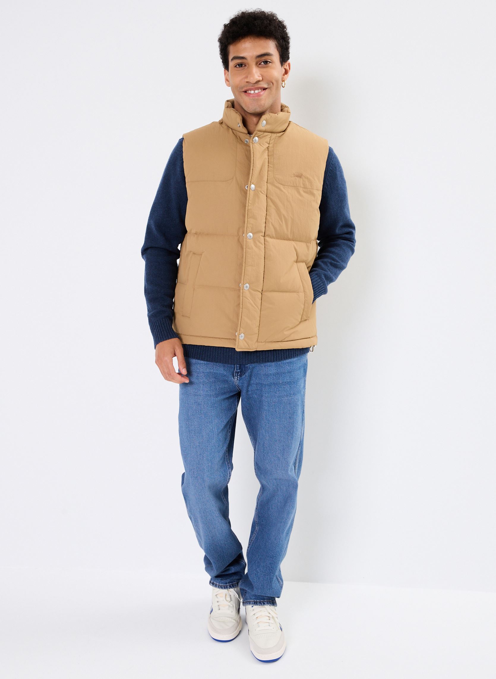Chaquetas sin mangas Rockridge Vest hombre marrón Levi's Chaquetas sin mangas Rockridge Vest hombre marrón ermine