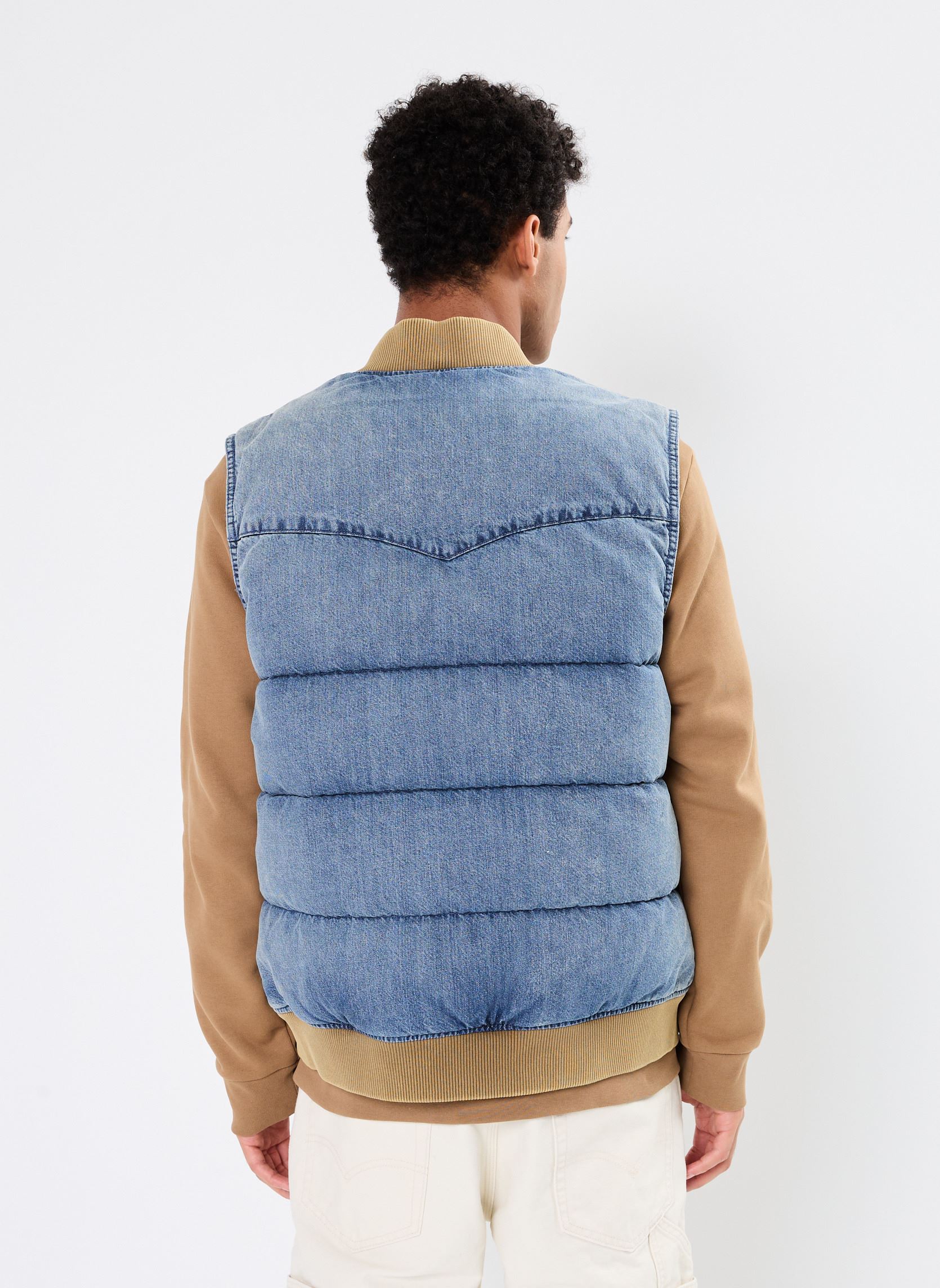 Doudounes sans manches New Super Puffer Vest homme bleu Levi's Doudounes sans manches New Super Puffer Vest homme bleu SLIGHTLY SIDETRACKED