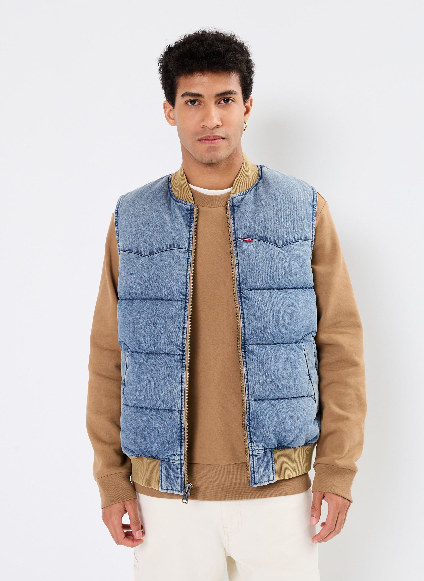 Vêtements Levi' New Super Puffer Vest pour Accessoires