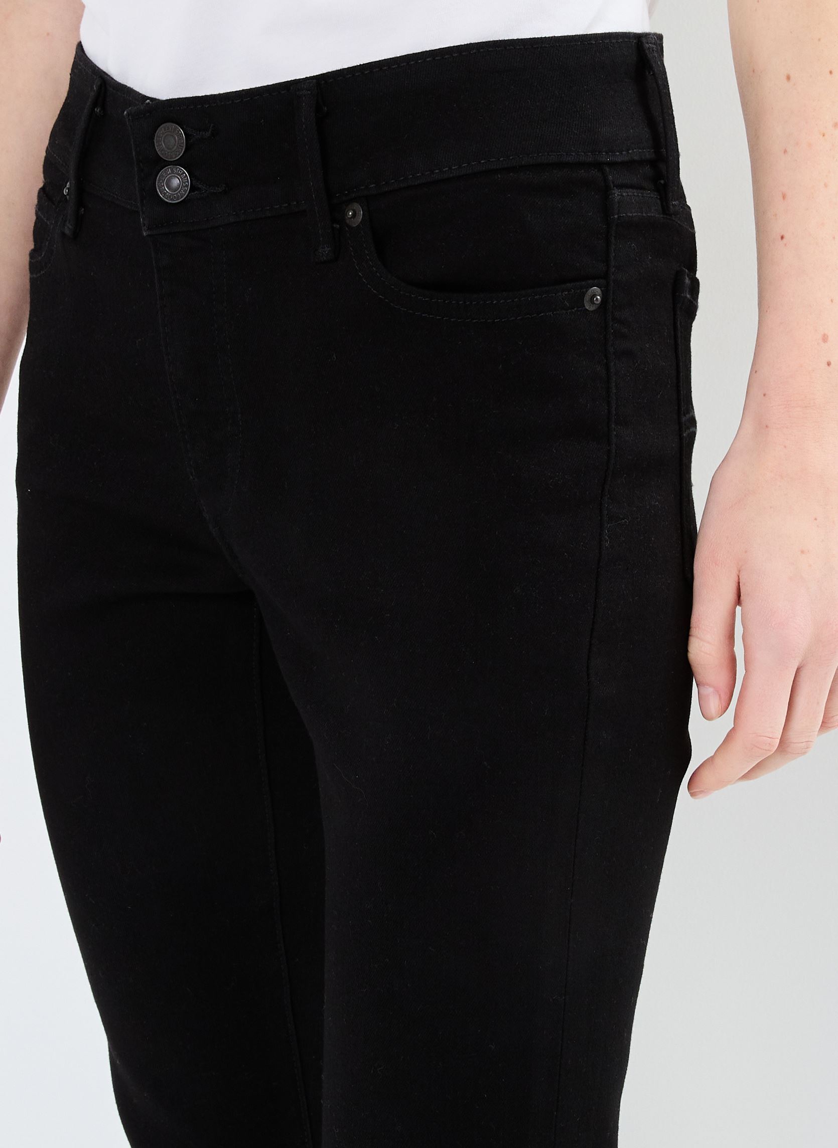 Slim Fit und Skinny Jeans 711 Double Button damen schwarz Levi's Slim Fit und Skinny Jeans 711 Double Button damen schwarz MIDNIGHT GAZE