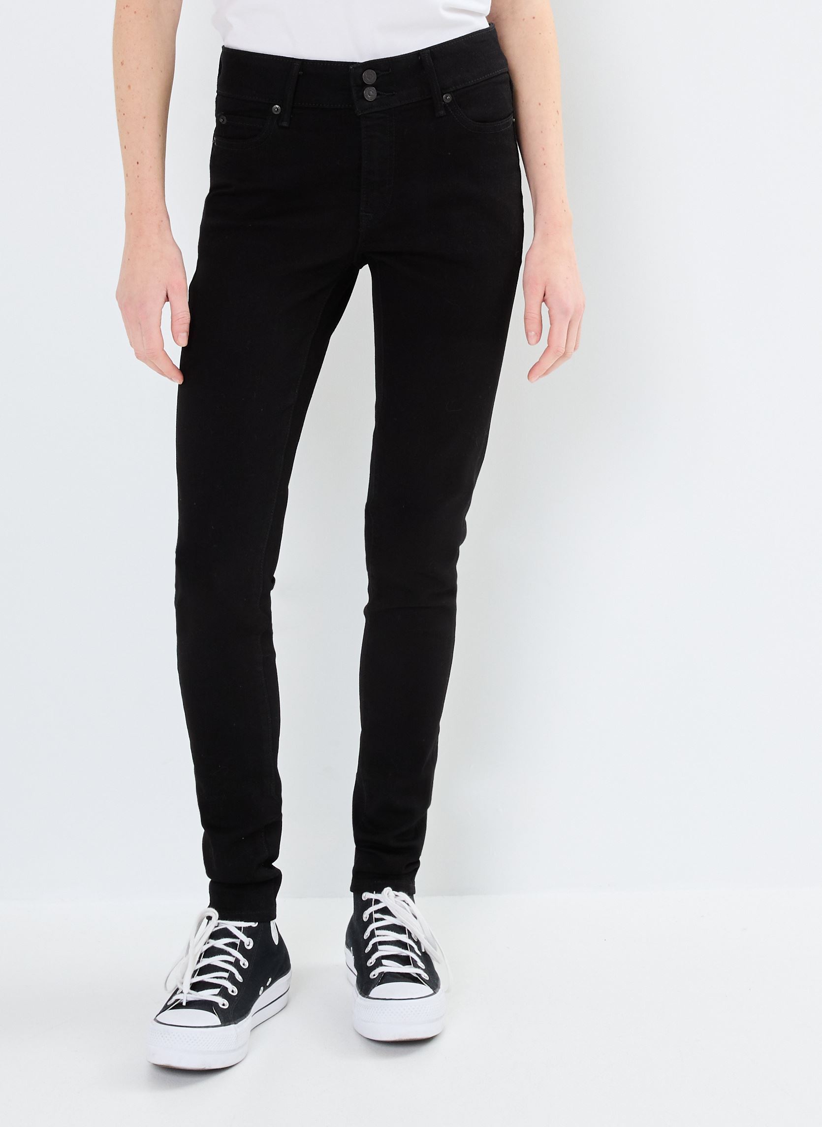 Jeans skinny Levis 711 DOUBLE BUTTON US 26 / - vue 3