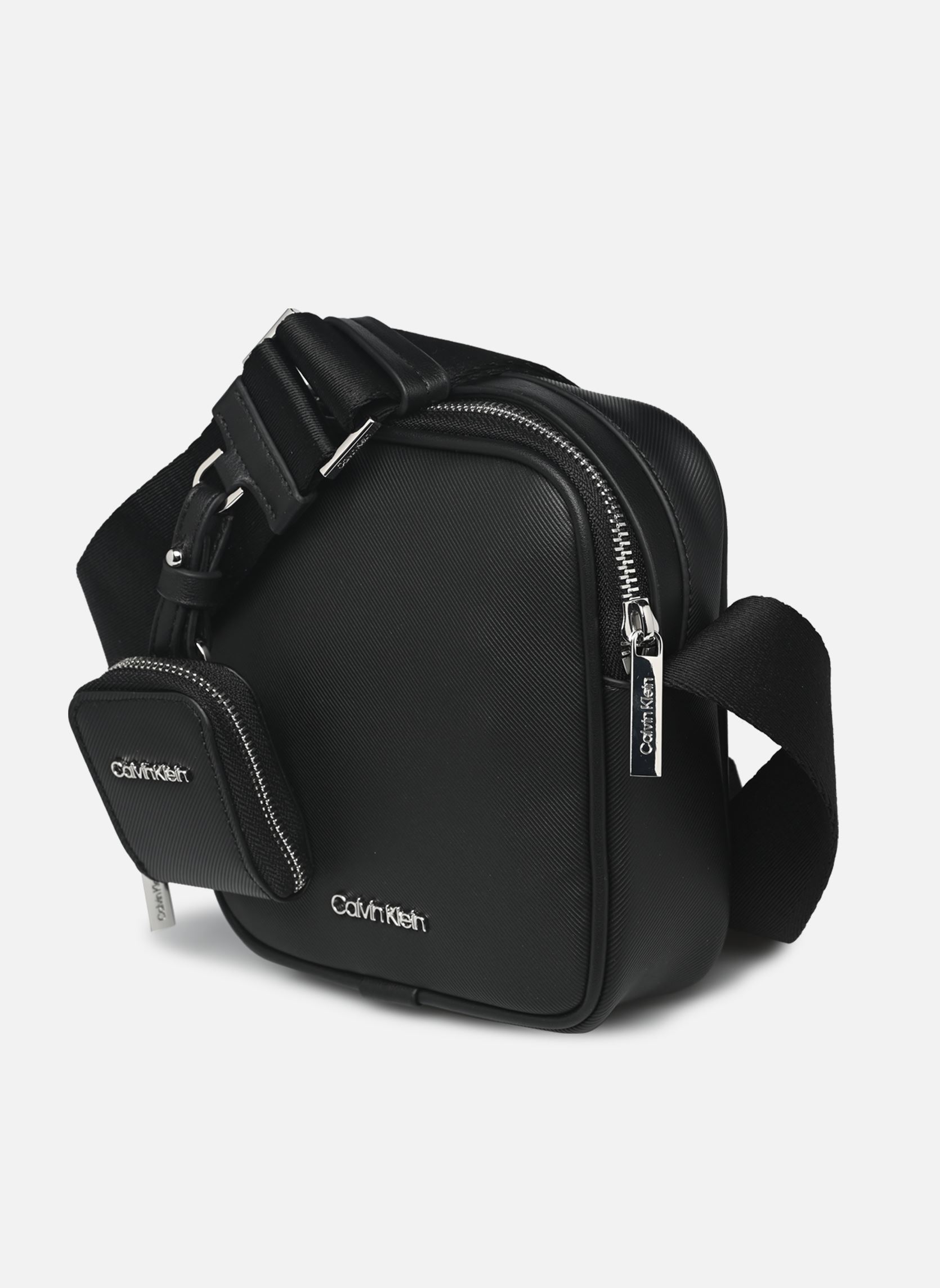 Sacs bandoulière Ck Est. Pu Cube Reporter homme noir Calvin Klein Sacs bandoulière Ck Est. Pu Cube Reporter homme noir BLACK
