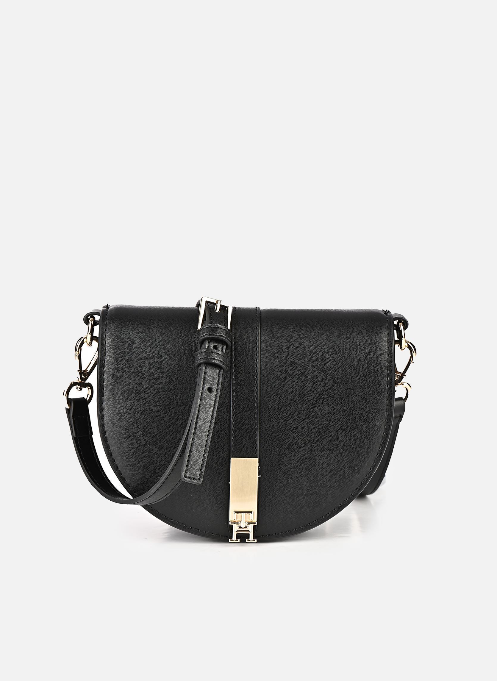 Borse a tracolla Th Heritage Saddle Bag donna nero Tommy Hilfiger Borse a tracolla Th Heritage Saddle Bag donna nero BLACK NEW