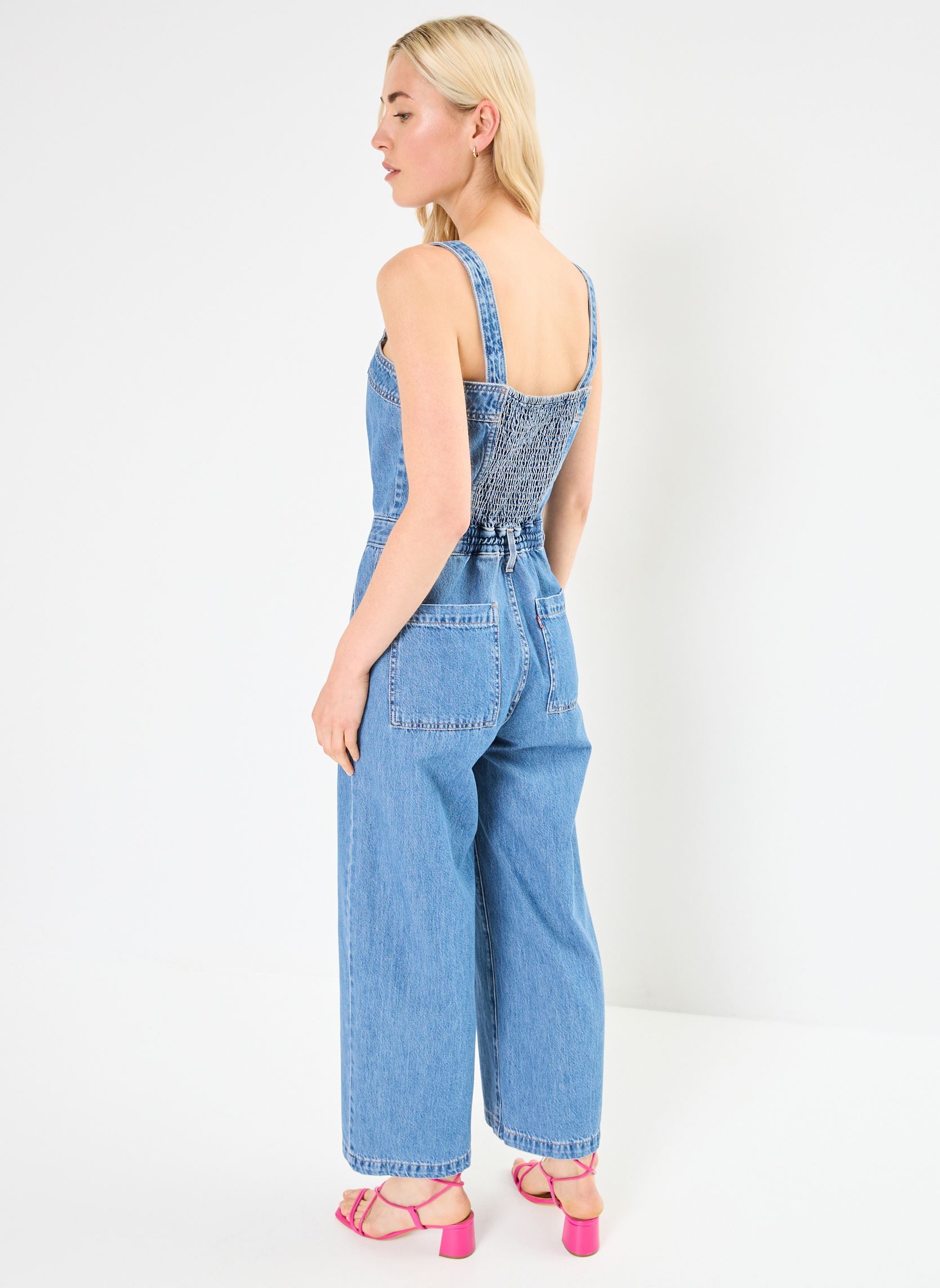 Salopettes Drea Jumpsuit femme bleu Levi's Salopettes Drea Jumpsuit femme bleu Cause And Effect