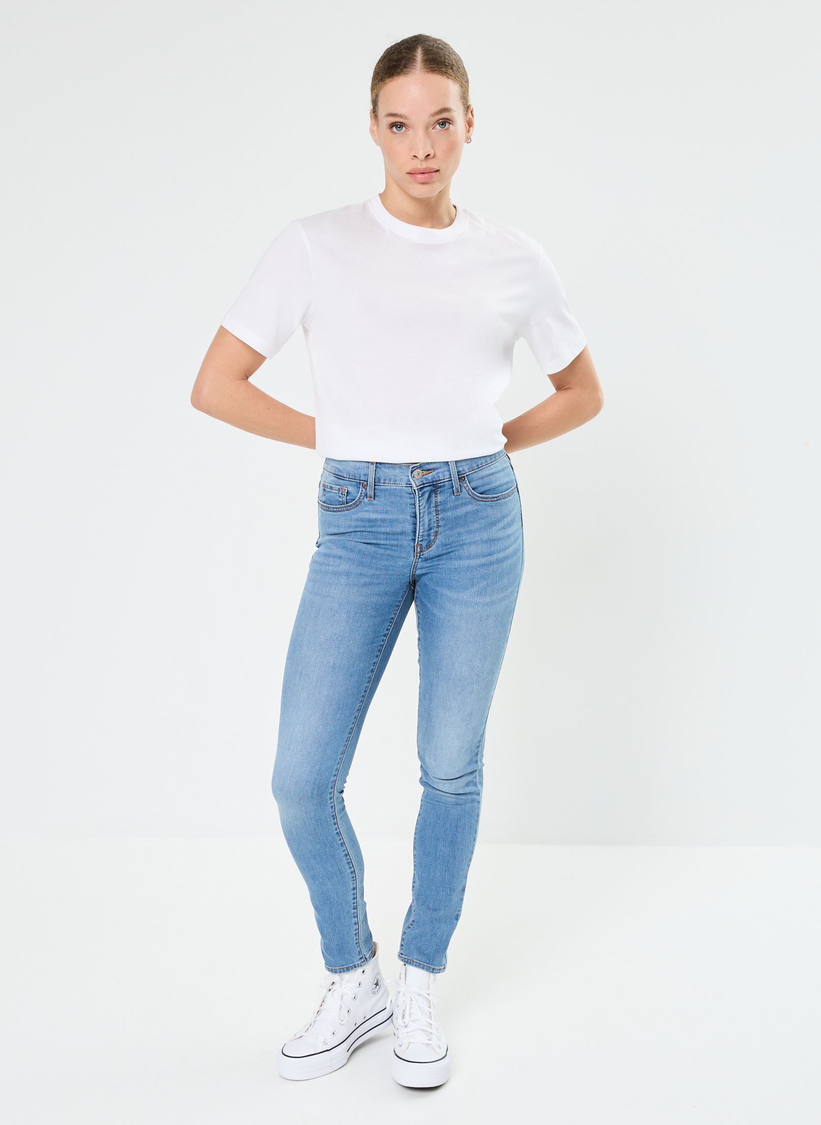 Jeans slim e skinny 311 Shaping Skinny Med Indigo - Worn In donna blu Levi's Jeans slim e skinny 311 Shaping Skinny Med Indigo - Worn In donna blu Cool Wild Times