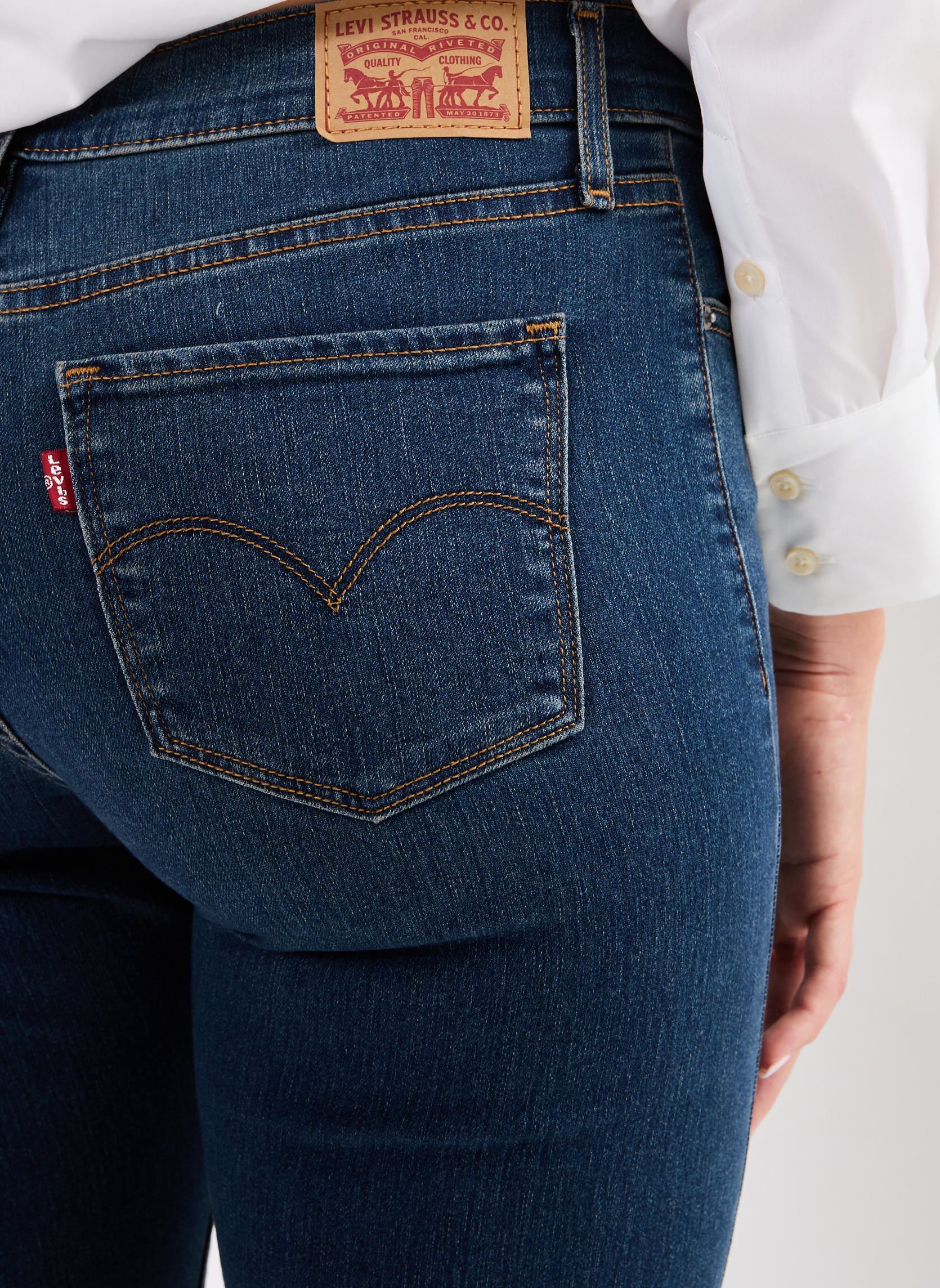 Jeans slim et skinny 314 Shaping Straight femme bleu Levi's Jeans slim et skinny 314 Shaping Straight femme bleu Zealous Blue