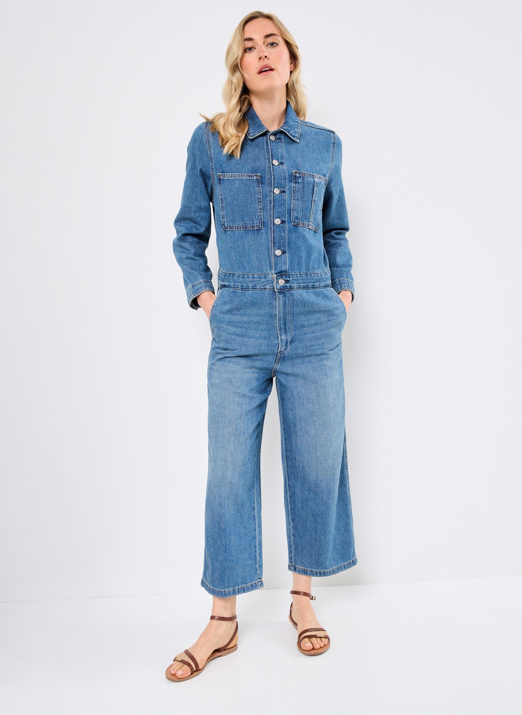 Jumpsuits Iconic Jumpsuit damen blau Levi's Jumpsuits Iconic Jumpsuit damen blau STOP FLAXING JUMPSUIT