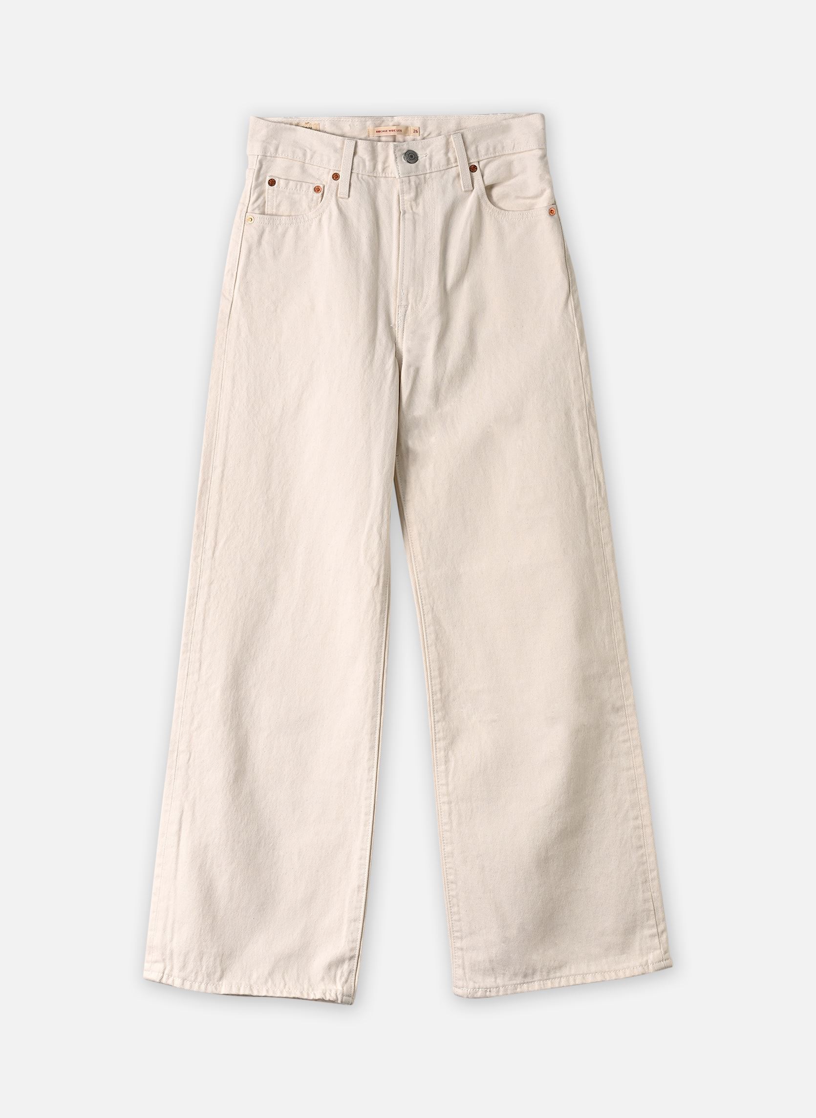 Wijde jeans / Flared Jeans Ribcage Wide Leg dames beige Levi's Wijde jeans / Flared Jeans Ribcage Wide Leg dames beige BARELY FREEZING