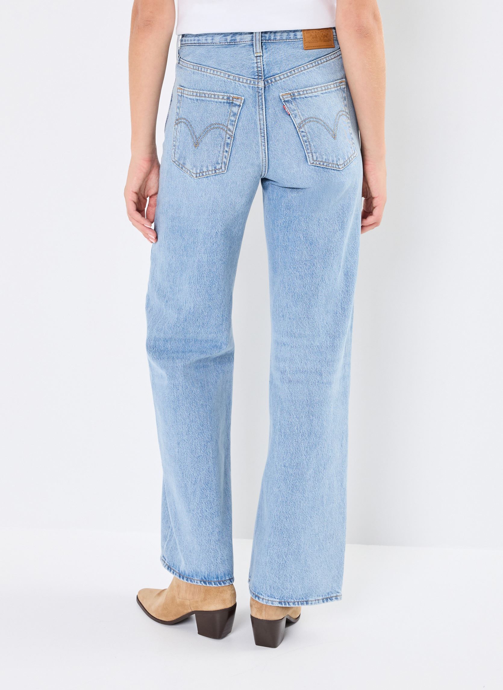 Wijde jeans / Flared Jeans Ribcage Wide Leg dames blauw Levi's Wijde jeans / Flared Jeans Ribcage Wide Leg dames blauw FAR AND WIDE