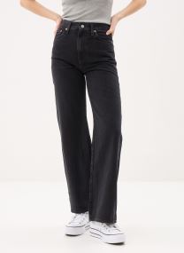 Wijde jeans / Flared Jeans Ribcage Wide Leg dames blauw