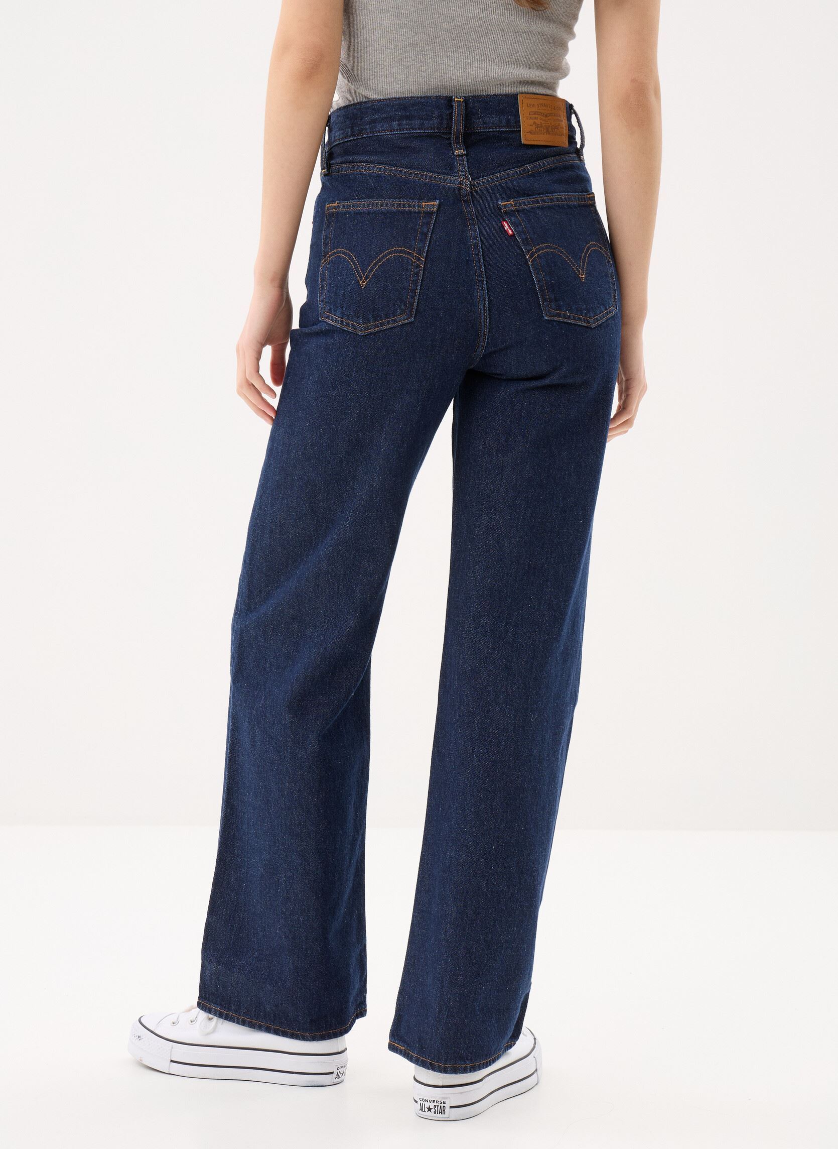 Wijde jeans / Flared Jeans Ribcage Wide Leg dames blauw Levi's Wijde jeans / Flared Jeans Ribcage Wide Leg dames blauw SHADED VIEW