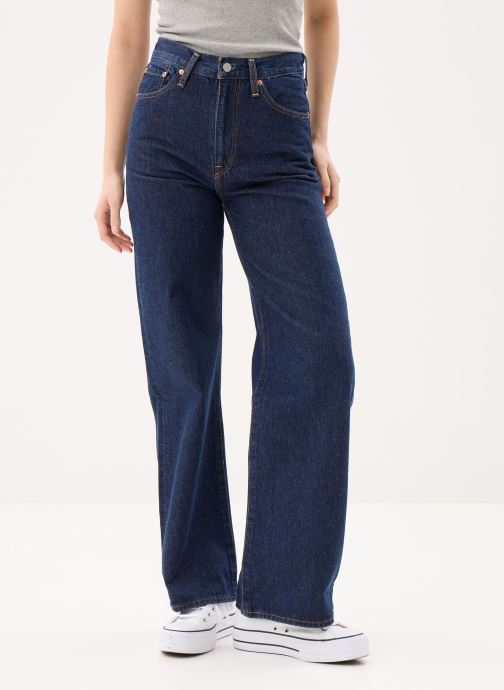 Levi's Wijde jeans / Flared Jeans Ribcage Wide Leg dames blauw