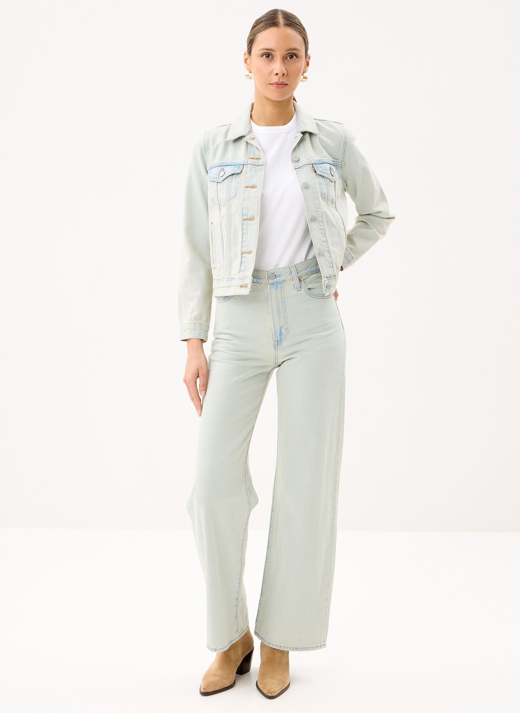 Wijde jeans / Flared Jeans Ribcage Wide Leg dames blauw Levi's Wijde jeans / Flared Jeans Ribcage Wide Leg dames blauw DE ORO