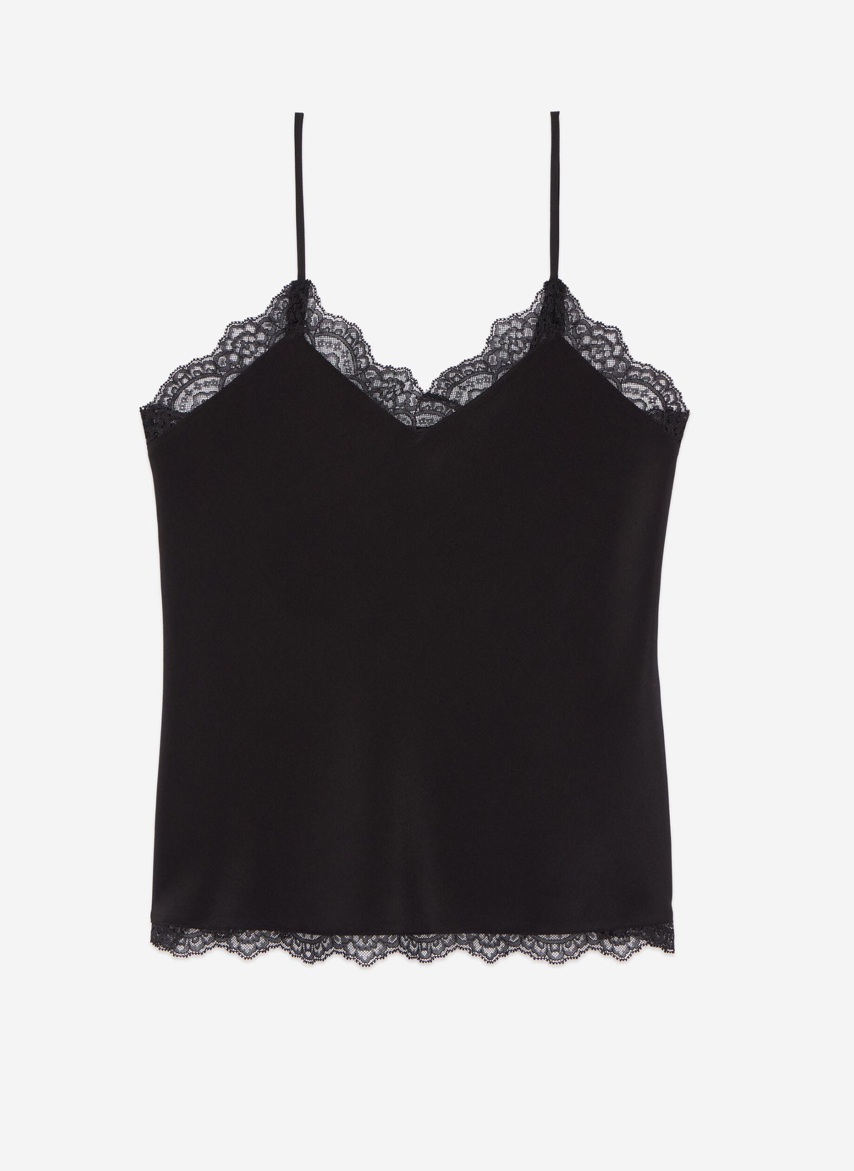Top FTOP28061K donna nero The Kooples Top FTOP28061K donna nero BLA01