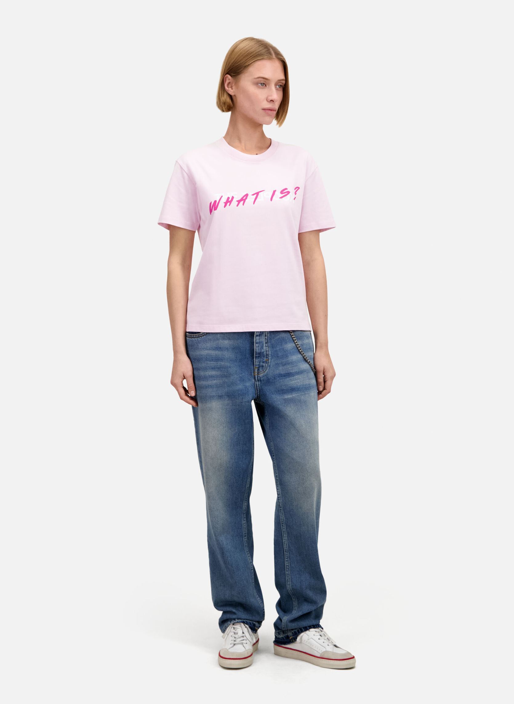 Tee-shirts FTSC27006K femme rose The Kooples Tee-shirts FTSC27006K femme rose PIN26