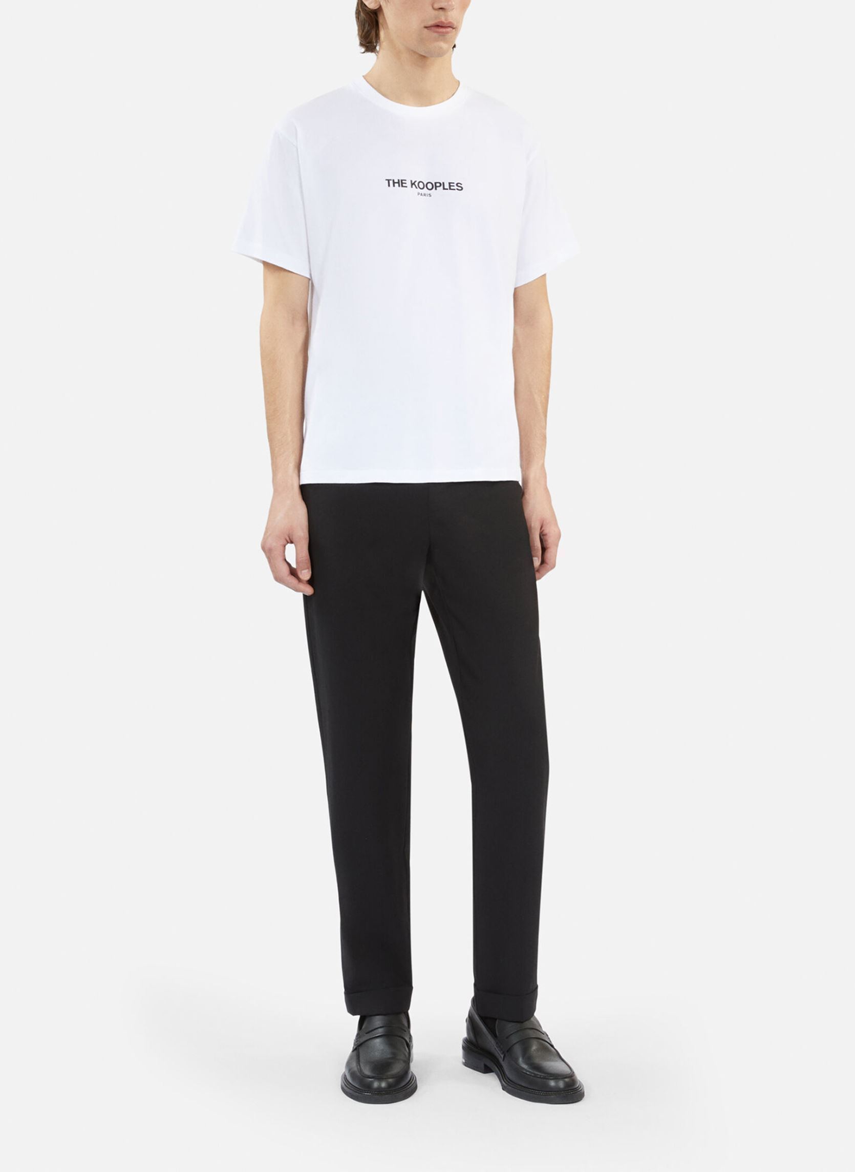 T-shirt a maniche corte HTSC21006K uomo bianco The Kooples T-shirt a maniche corte HTSC21006K uomo bianco WHI01