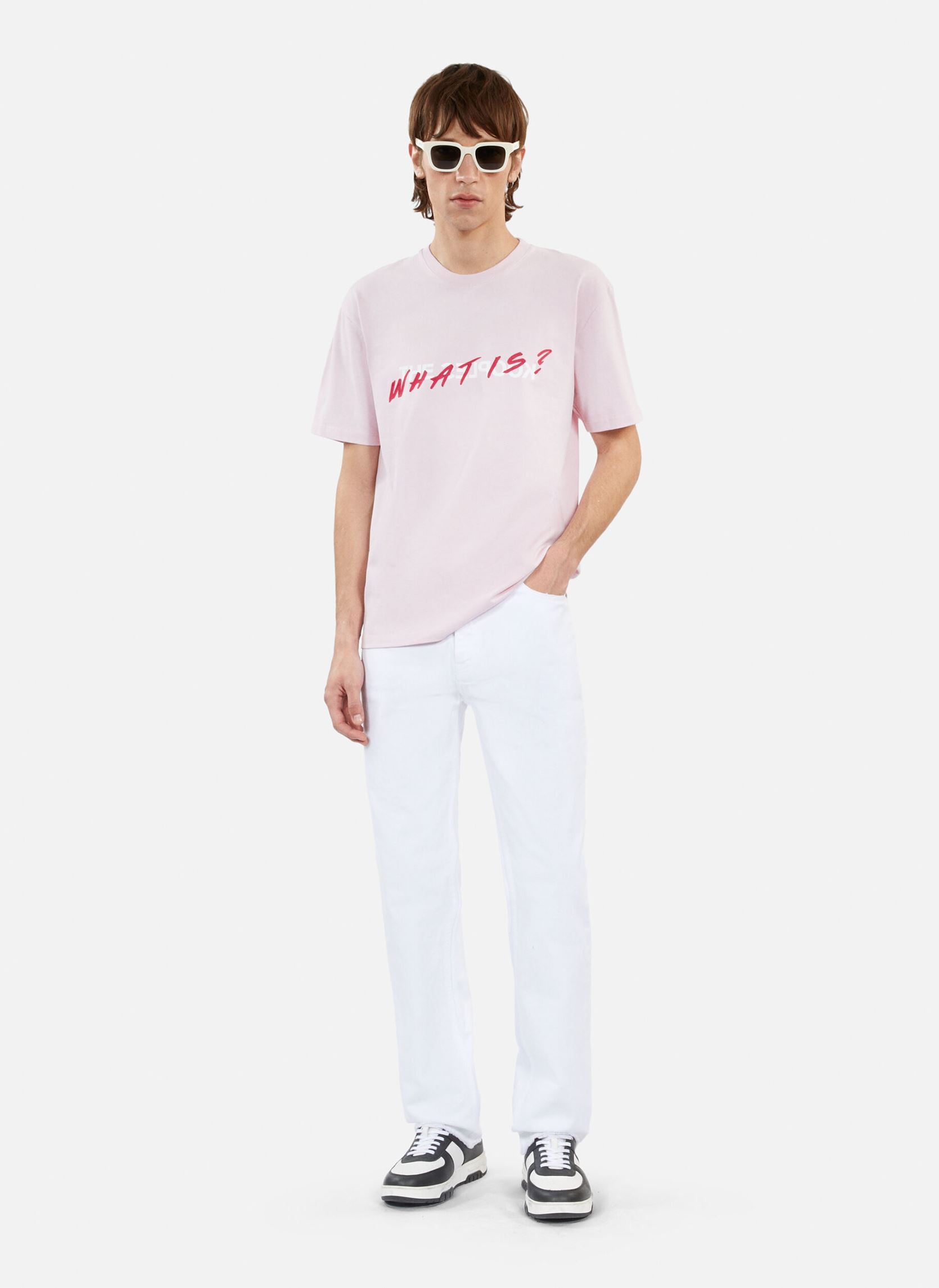 Tee-shirts manches courtes HTSC27006K homme rose The Kooples Tee-shirts manches courtes HTSC27006K homme rose PIN26
