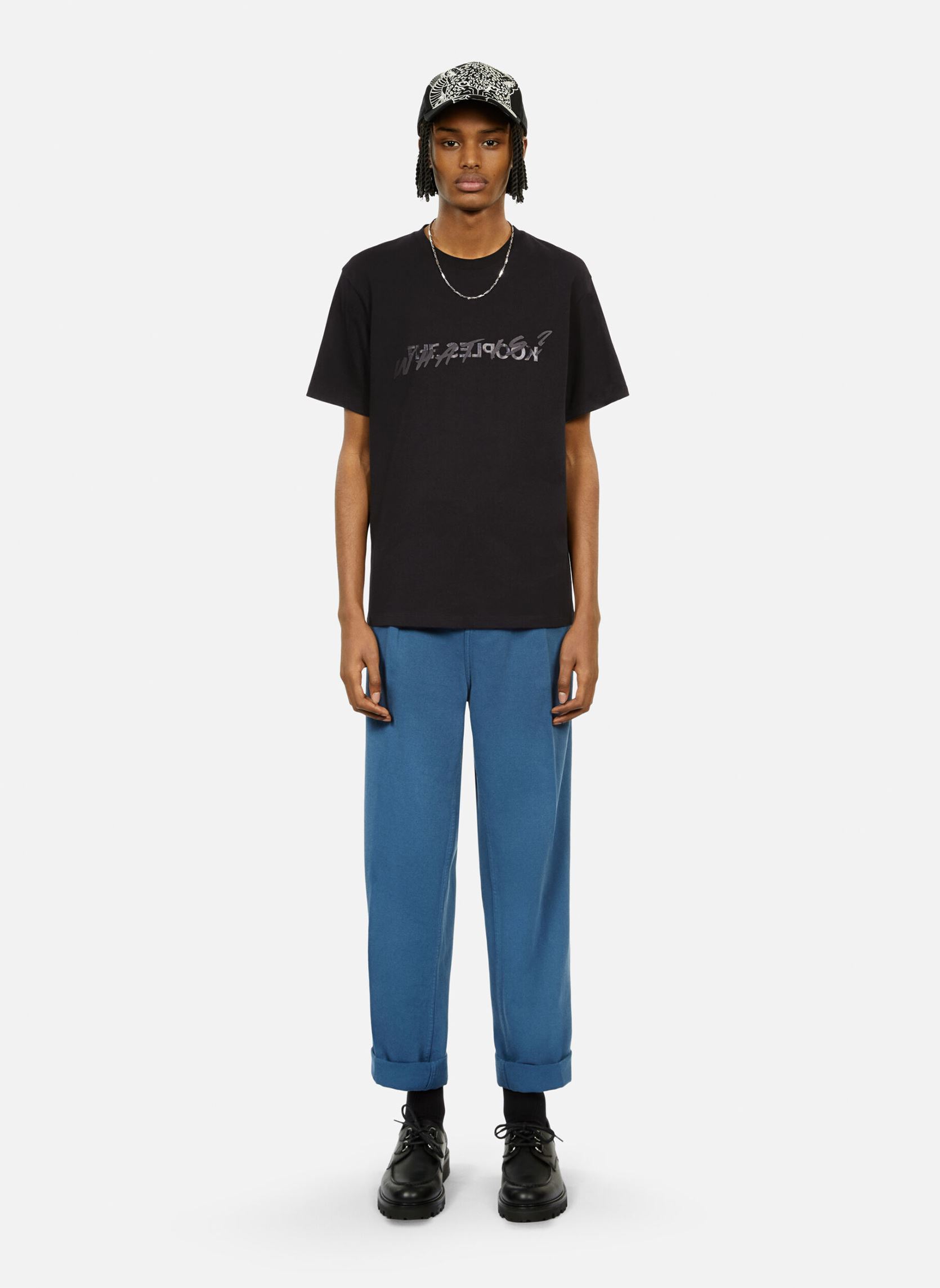 Tee-shirts manches courtes HTSC27010K homme noir The Kooples Tee-shirts manches courtes HTSC27010K homme noir BLA01