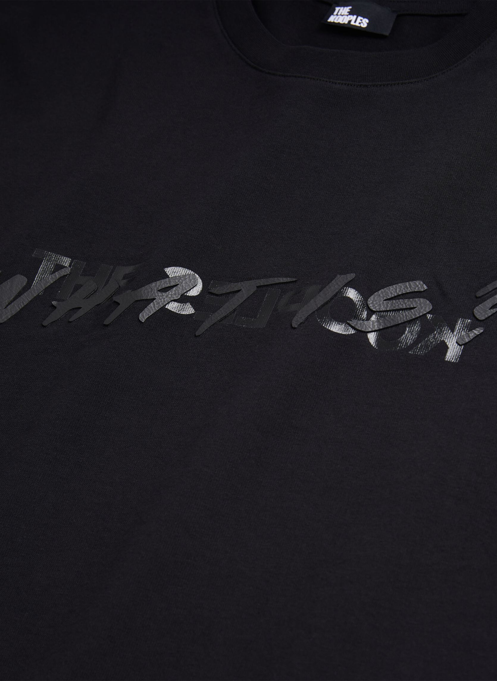 Tee-shirts manches courtes HTSC27010K homme noir The Kooples Tee-shirts manches courtes HTSC27010K homme noir BLA01