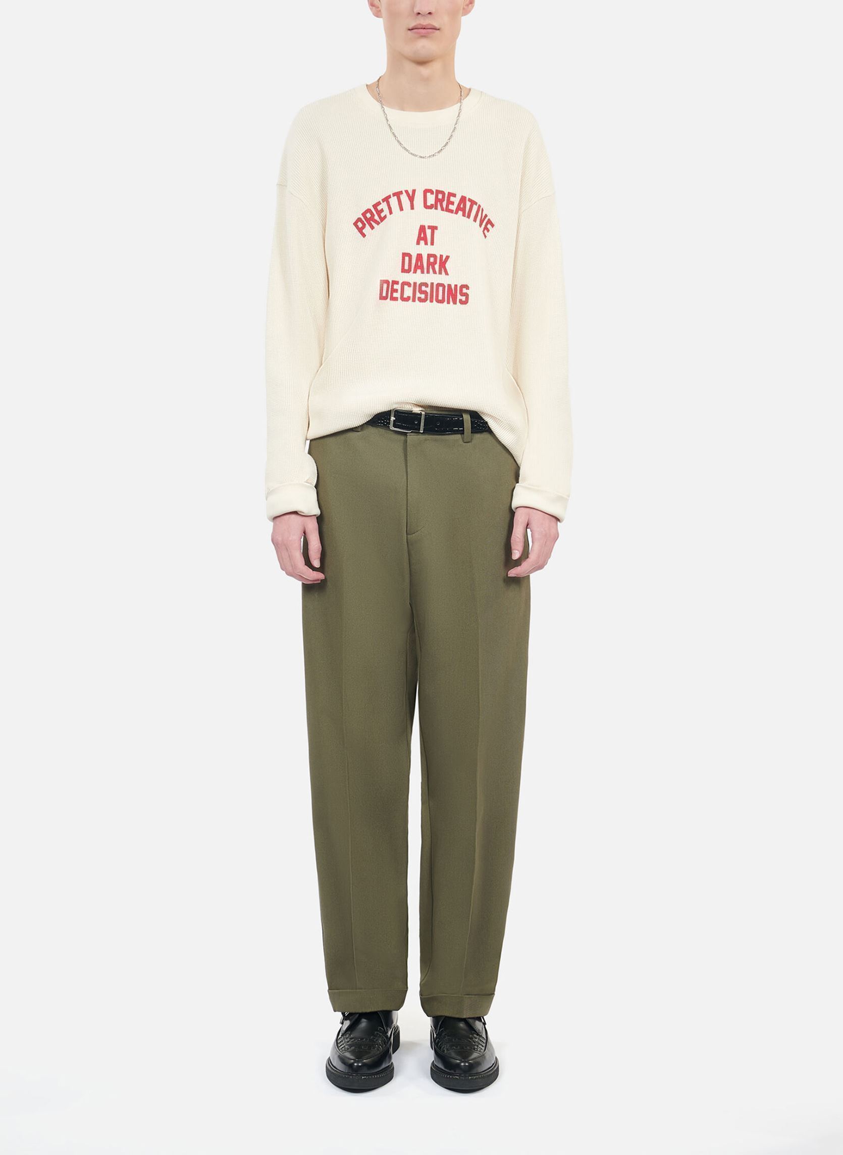 Sweats HSWE29002K homme blanc The Kooples Sweats HSWE29002K homme blanc ECR01