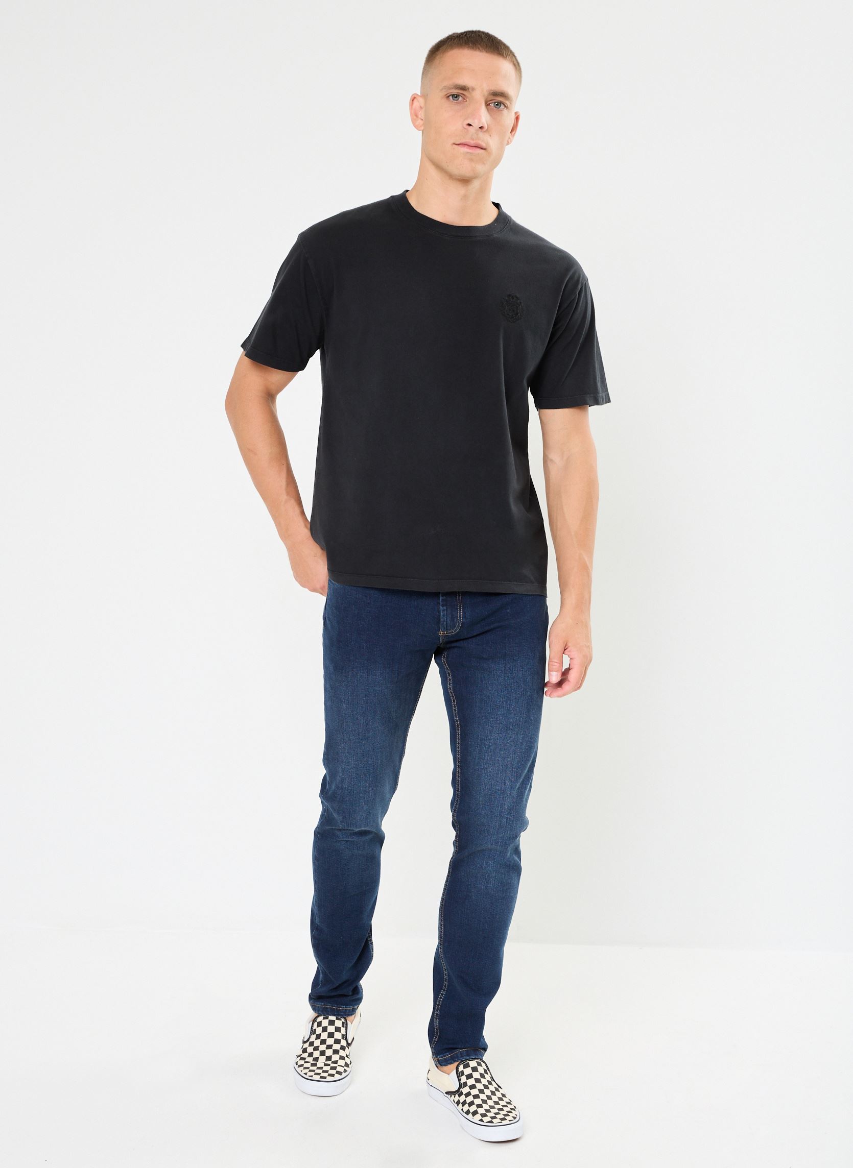 T-shirt a maniche corte HTSC29020K uomo nero The Kooples T-shirt a maniche corte HTSC29020K uomo nero BLA55