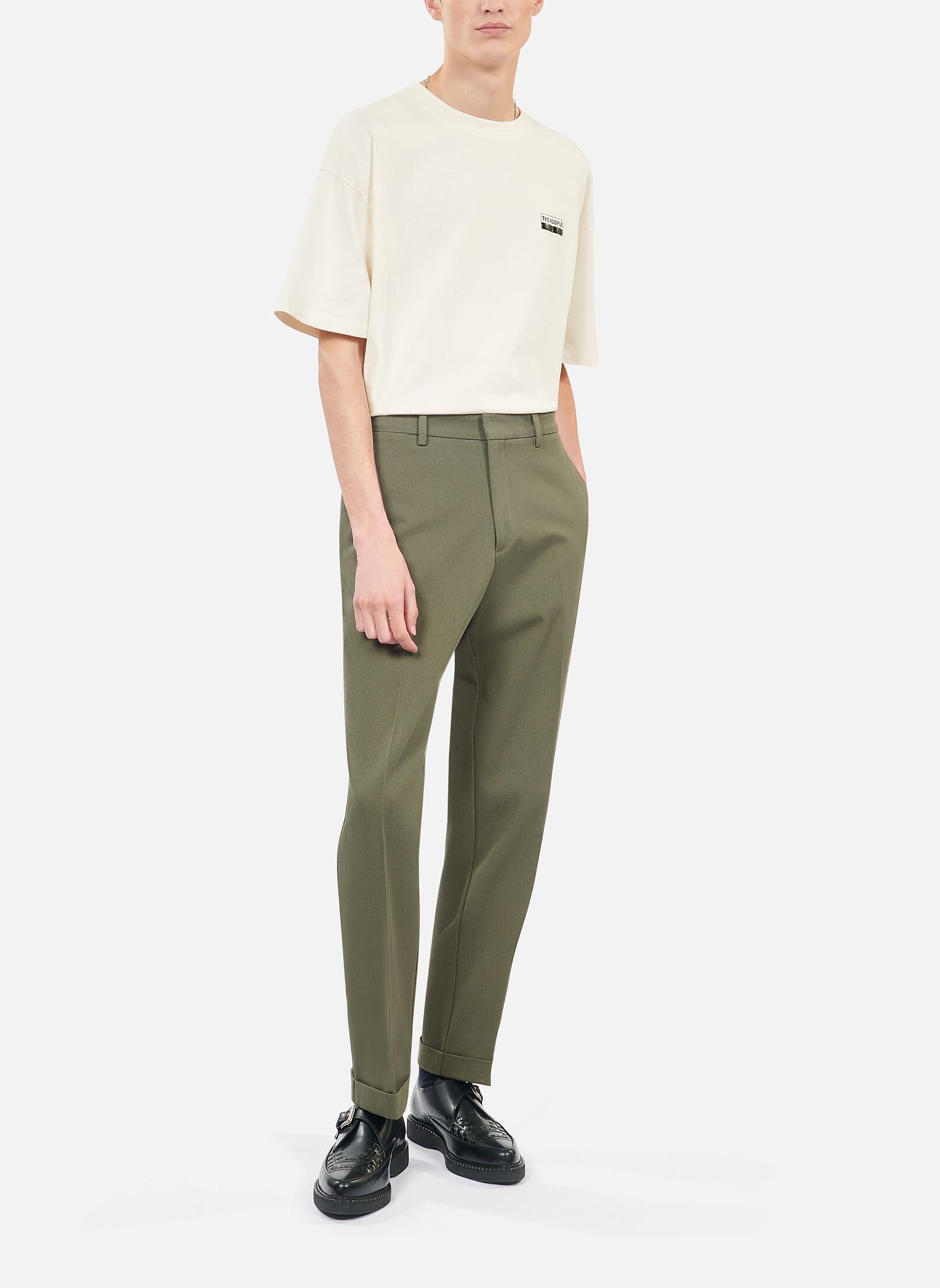 Pantaloni dritti HPAN29031K uomo verde The Kooples Pantaloni dritti HPAN29031K uomo verde GRN43